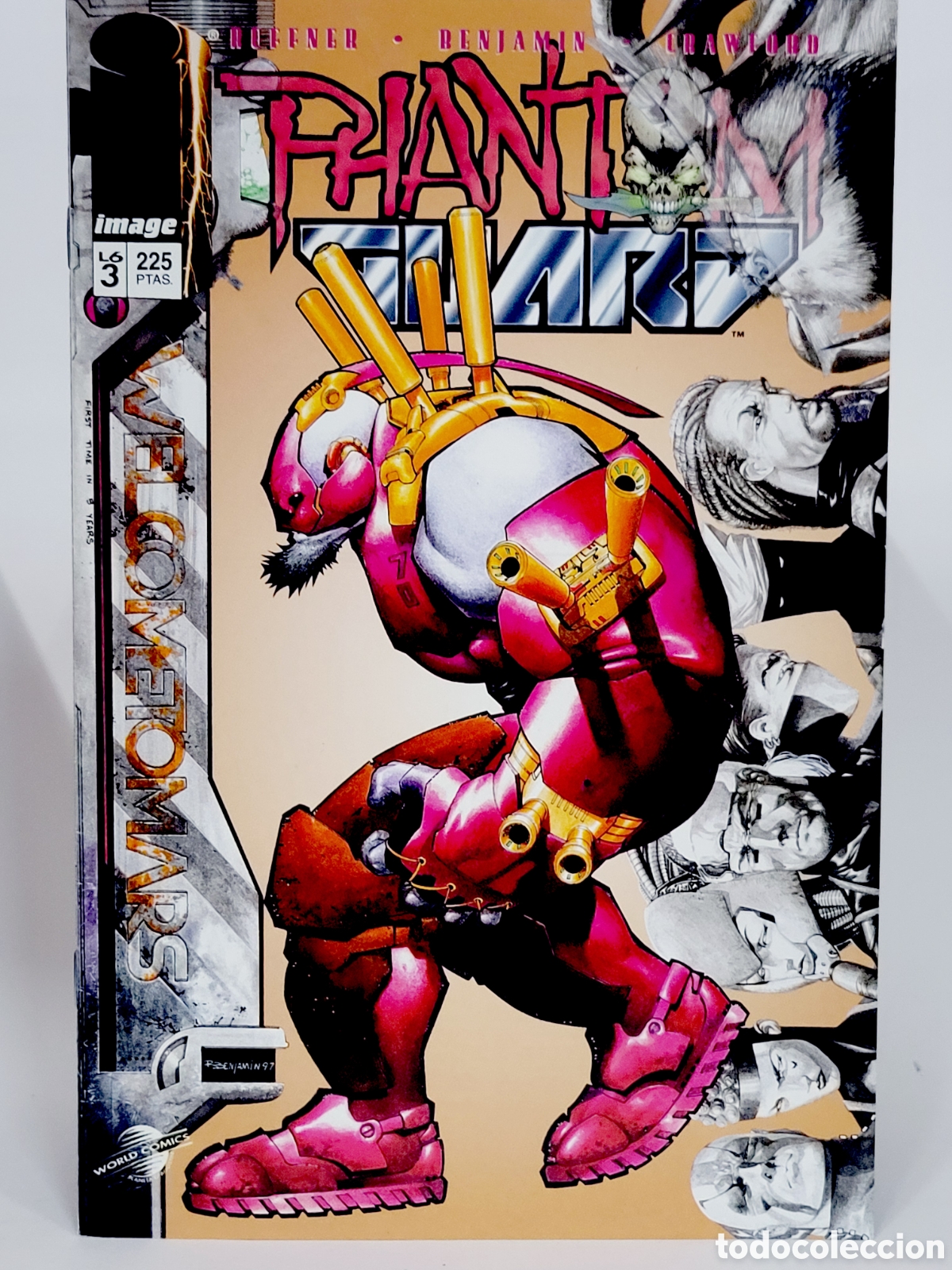 C&oacute;mics: C&Oacute;MIC DE KIOSCO PHANTOM GUARD 3 WORDLD C&Oacute;MICS PLANETA DEAGOSTINI GRAPA - Foto 1