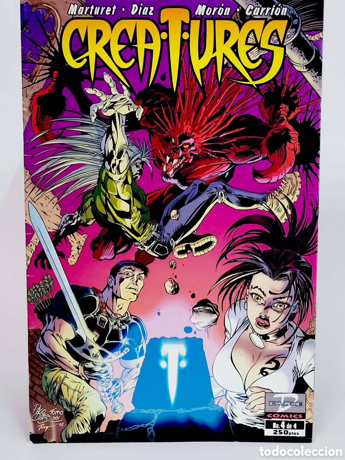 C&oacute;mics: C&Oacute;MIC DE KIOSCO CREATURES 4 DUDE C&Oacute;MICS DC GRAPA - Foto 1