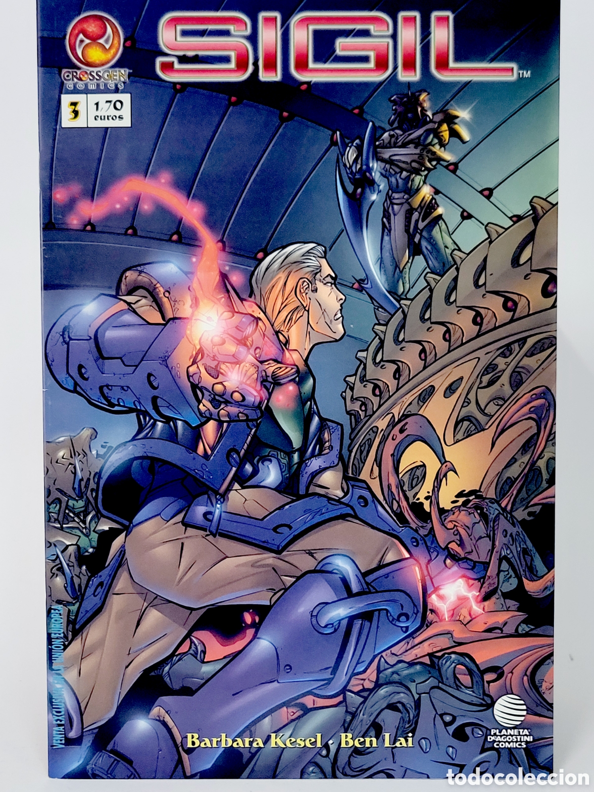 C&oacute;mics: C&Oacute;MIC DE KIOSCO SIGIL 3 CROSSGEN C&Oacute;MICS PLANETA DEAGOSTINI GRAPA - Foto 1