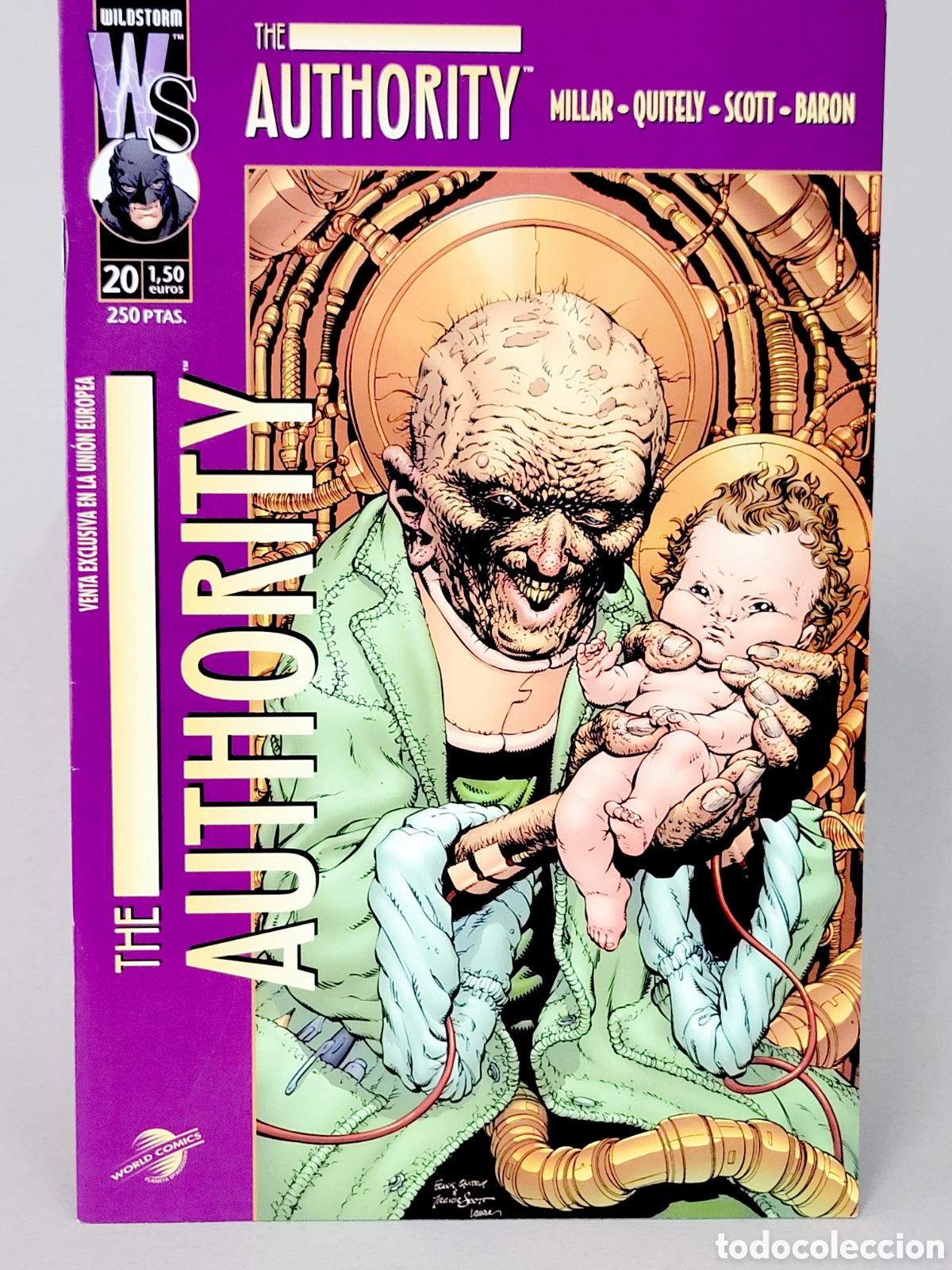 C&oacute;mics: C&Oacute;MIC DE KIOSCO THE AUTHORITY 20 WORDLD C&Oacute;MICS PLANETA DEAGOSTINI GRAPA - Foto 1