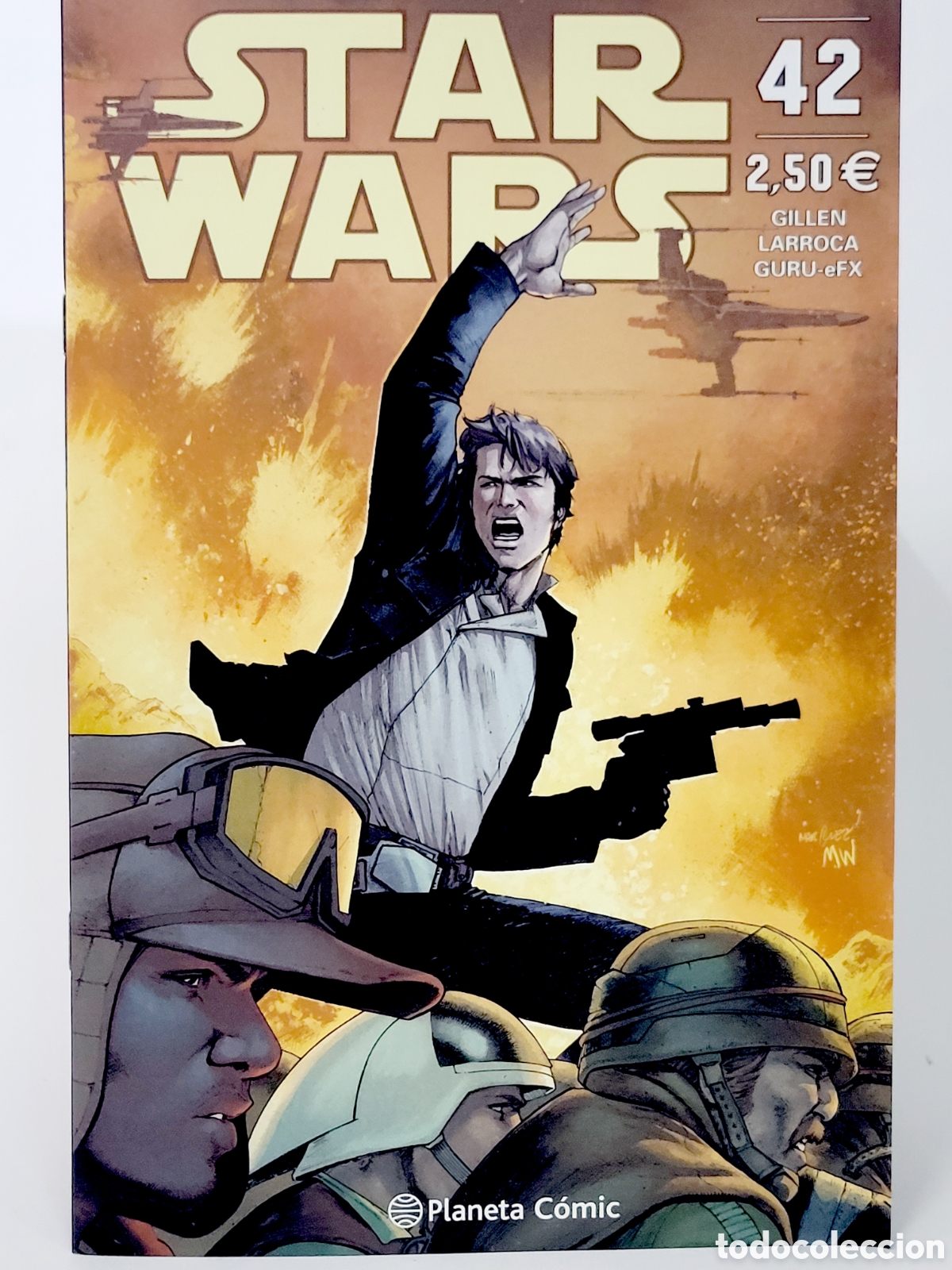C&oacute;mics: C&Oacute;MIC DE KIOSCO STAR WARS 42 PLANETA C&Oacute;MIC GRAPA - Foto 1