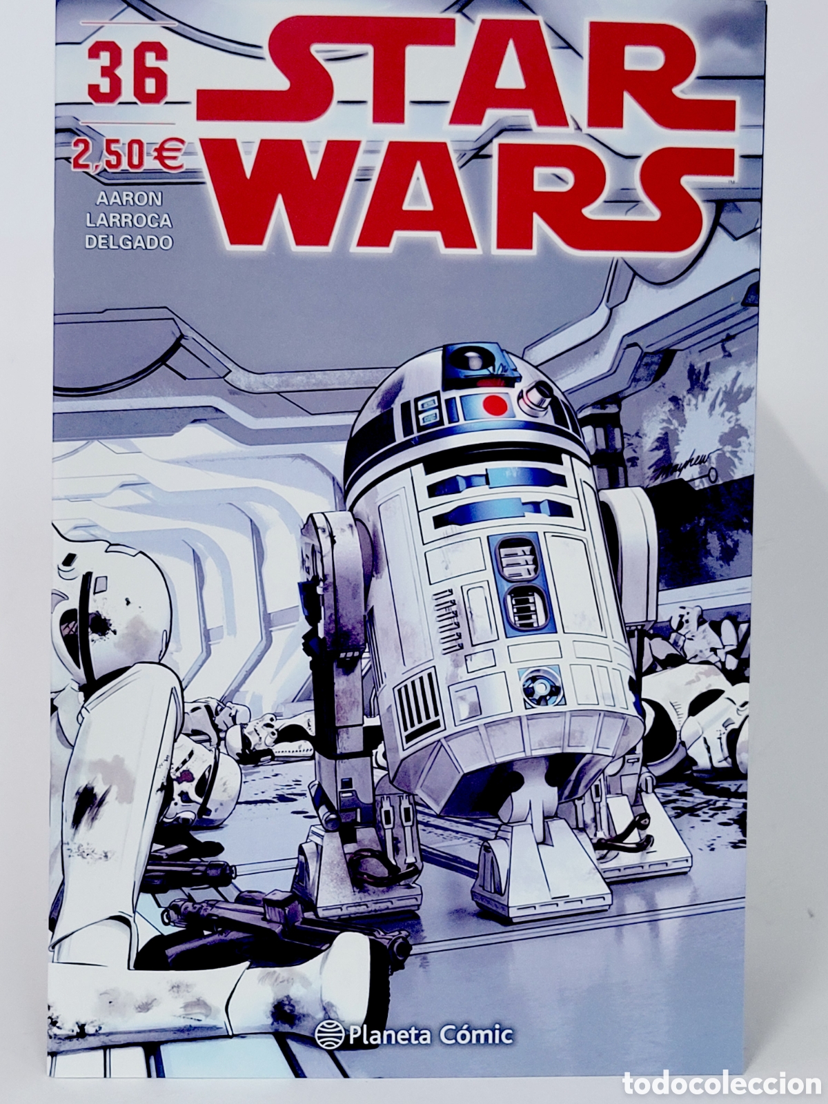 C&oacute;mics: C&Oacute;MIC DE KIOSCO STAR WARS 36 PLANETA C&Oacute;MIC GRAPA - Foto 1