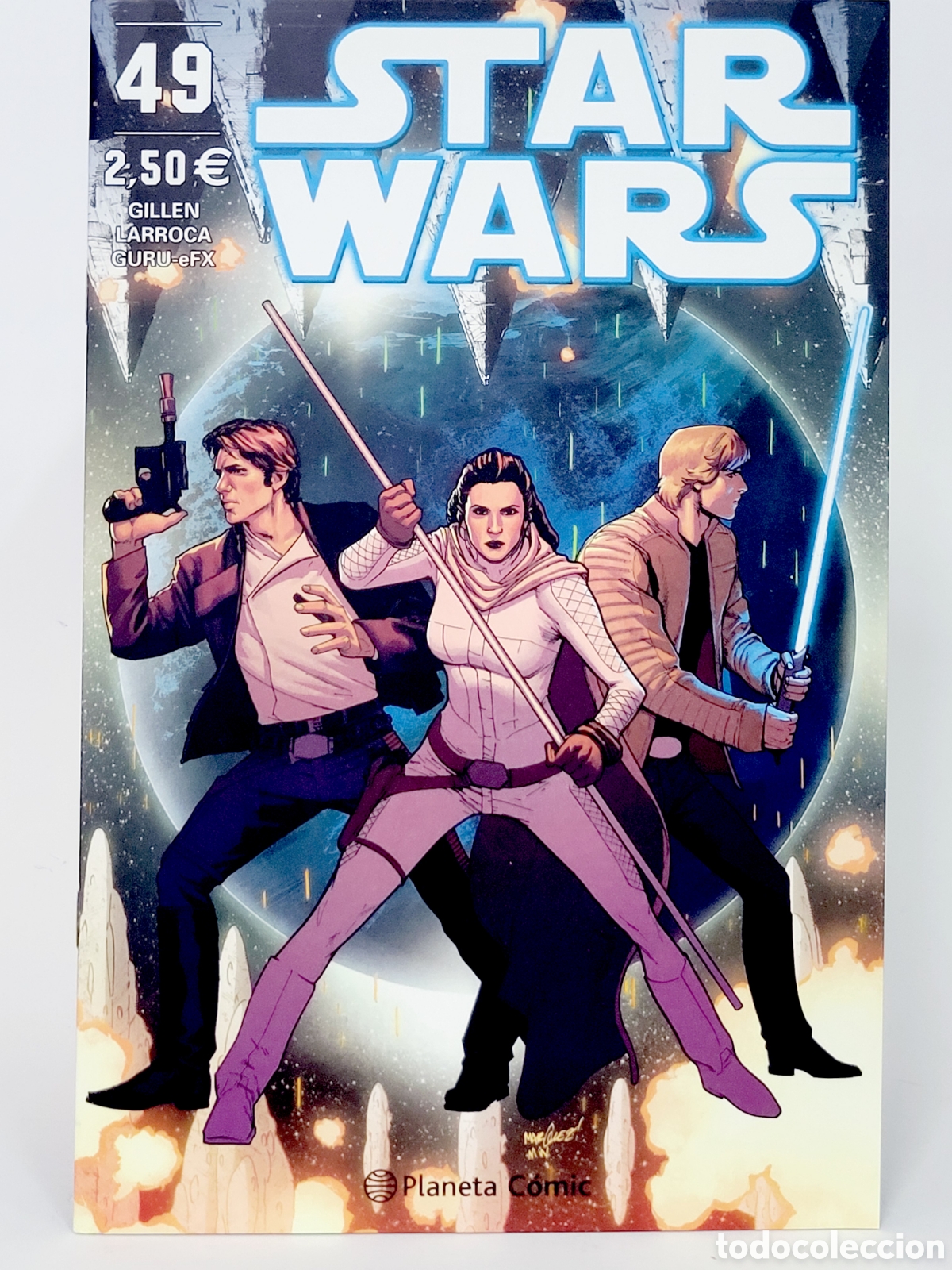 C&oacute;mics: C&Oacute;MIC DE KIOSCO STAR WARS 49 PLANETA C&Oacute;MIC GRAPA - Foto 1