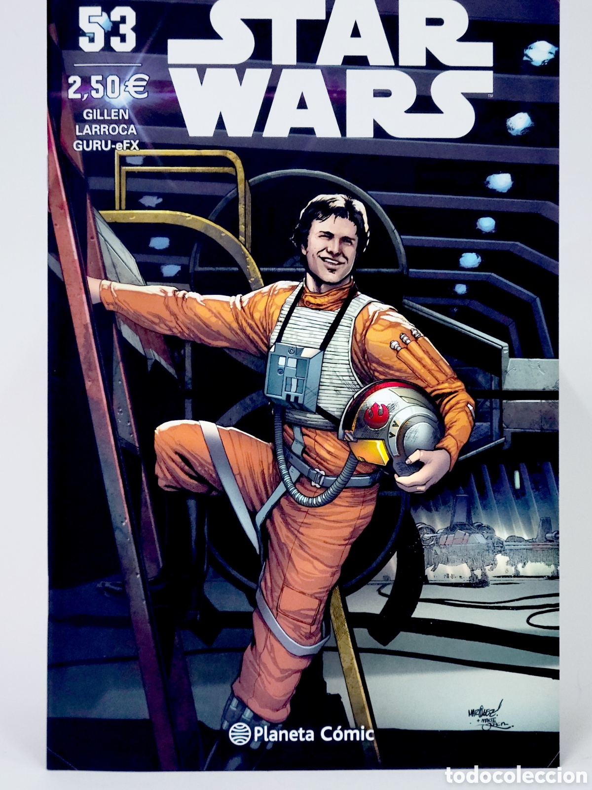 C&oacute;mics: C&Oacute;MIC DE KIOSCO STAR WARS 53 PLANETA C&Oacute;MIC GRAPA - Foto 1
