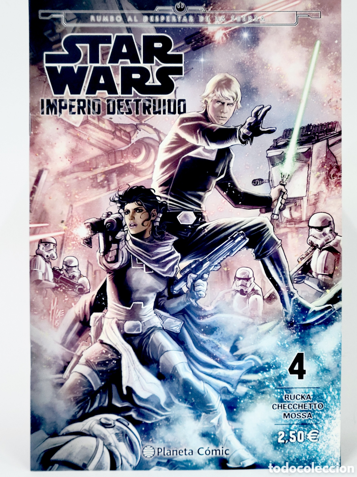 C&oacute;mics: C&Oacute;MIC DE KIOSCO STAR WARS 4 IMPERIO DESTRUIDO PLANETA C&Oacute;MIC GRAPA - Foto 1