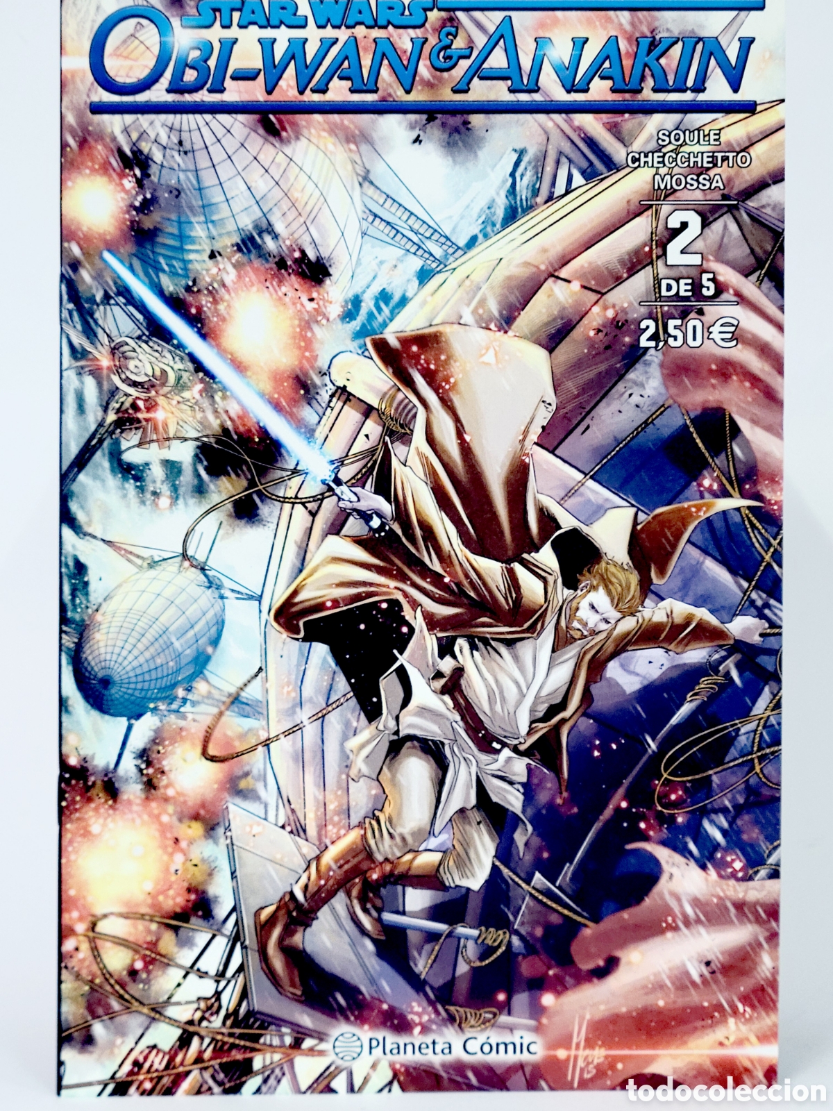 C&oacute;mics: C&Oacute;MIC DE KIOSCO STAR WARS 2 OBI-WAN ANAKIN PLANETA C&Oacute;MIC GRAPA - Foto 1