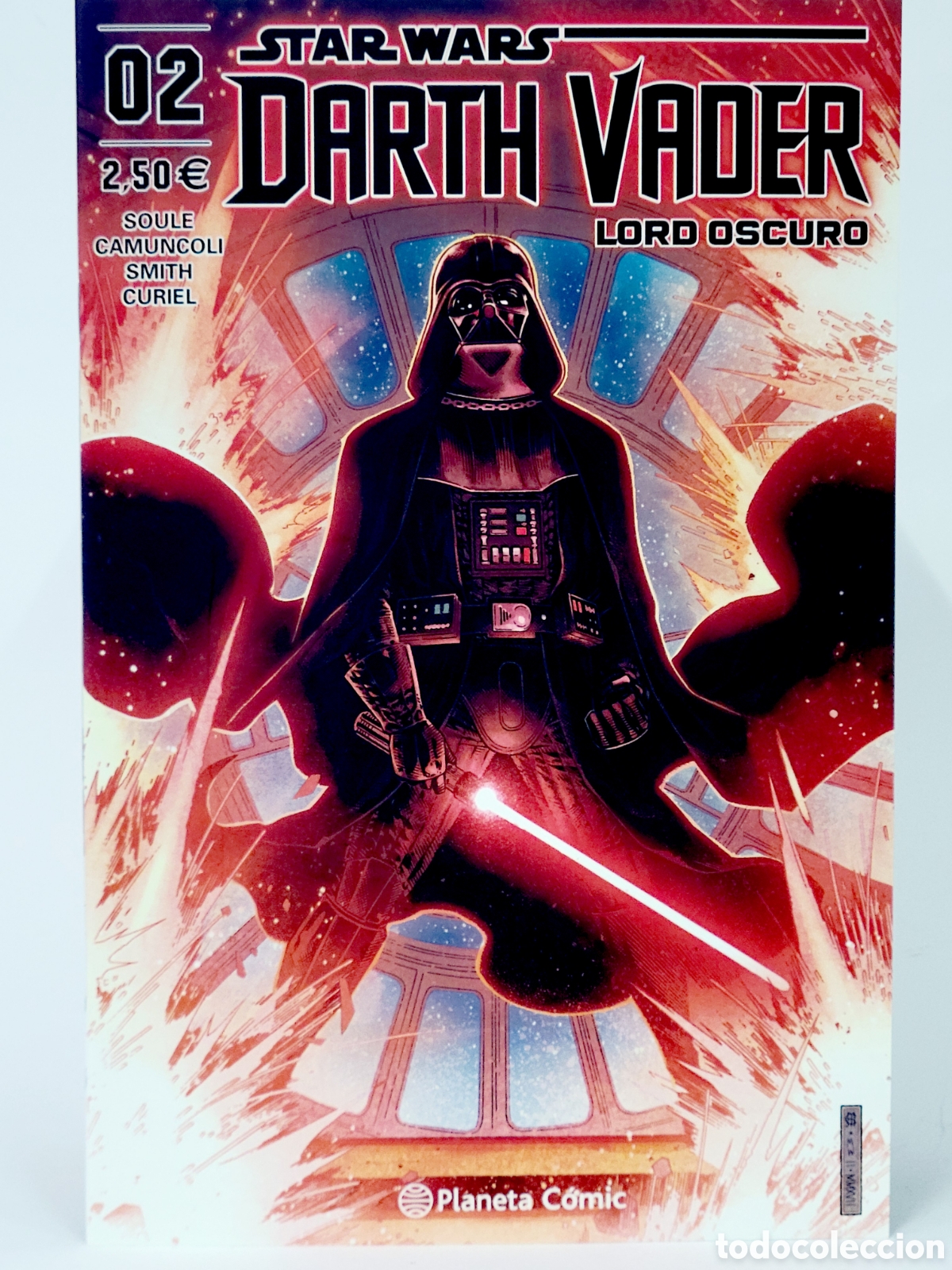 C&oacute;mics: C&Oacute;MIC DE KIOSCO STAR WARS DARTH VADER LORD OSCURO 2 PLANETA C&Oacute;MIC GRAPA - Foto 1