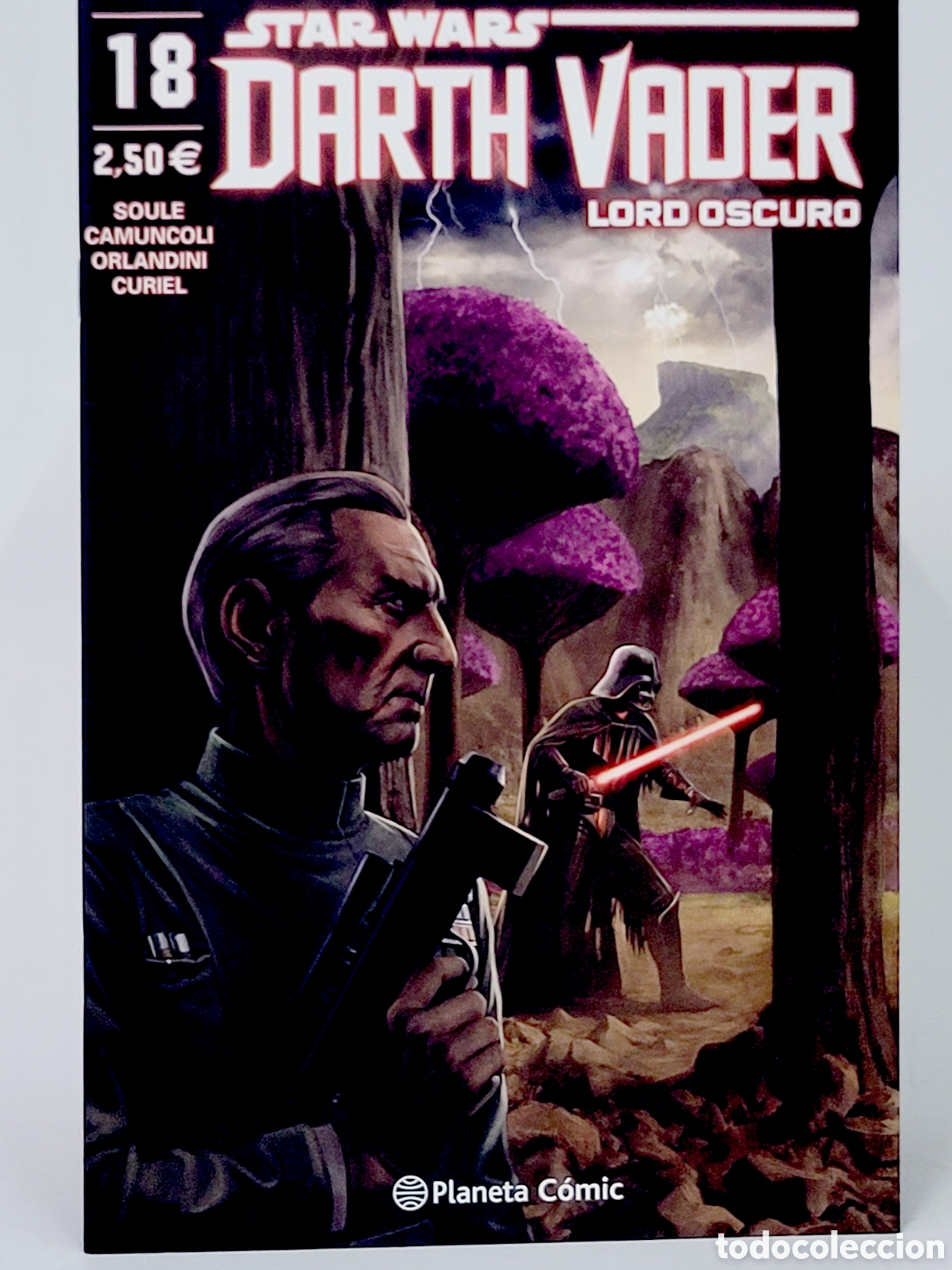 C&oacute;mics: C&Oacute;MIC DE KIOSCO STAR WARS DARTH VADER LORD OSCURO 18 PLANETA C&Oacute;MIC GRAPA - Foto 1