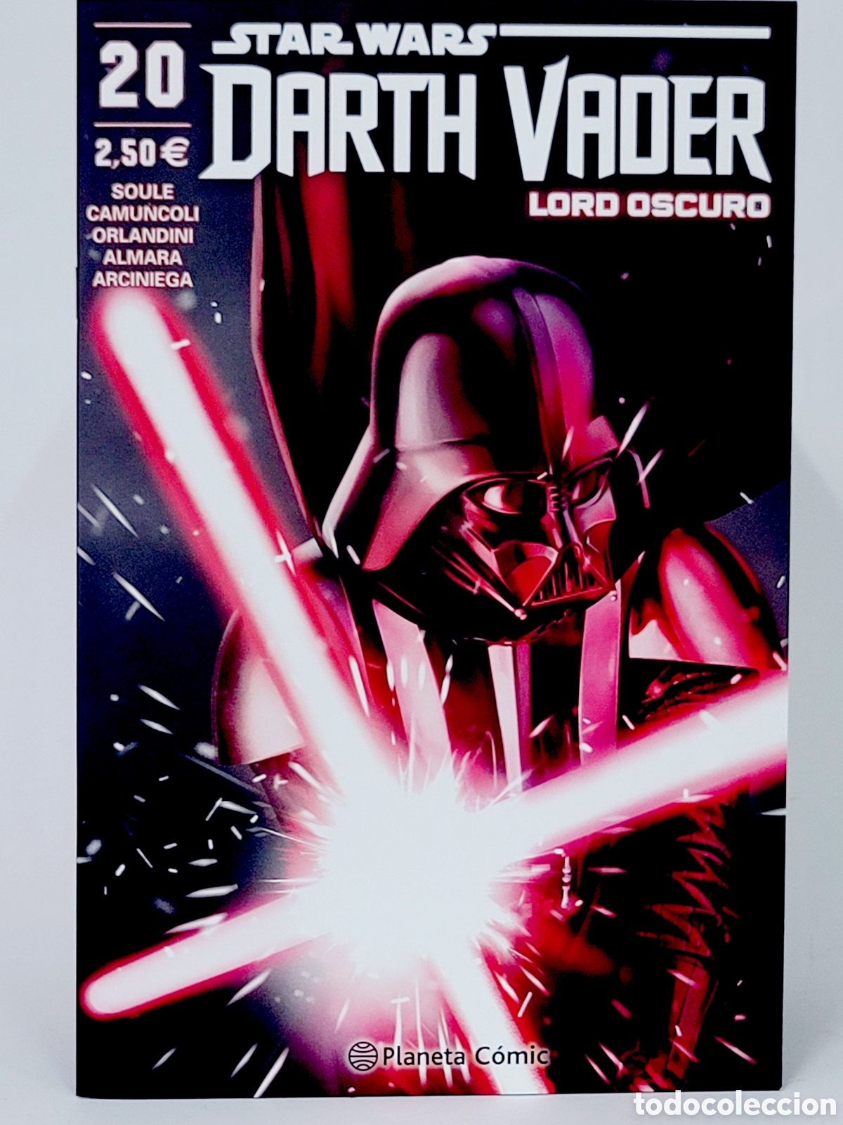 C&oacute;mics: C&Oacute;MIC DE KIOSCO STAR WARS DARTH VADER LORD OSCURO 20 PLANETA C&Oacute;MIC GRAPA - Foto 1