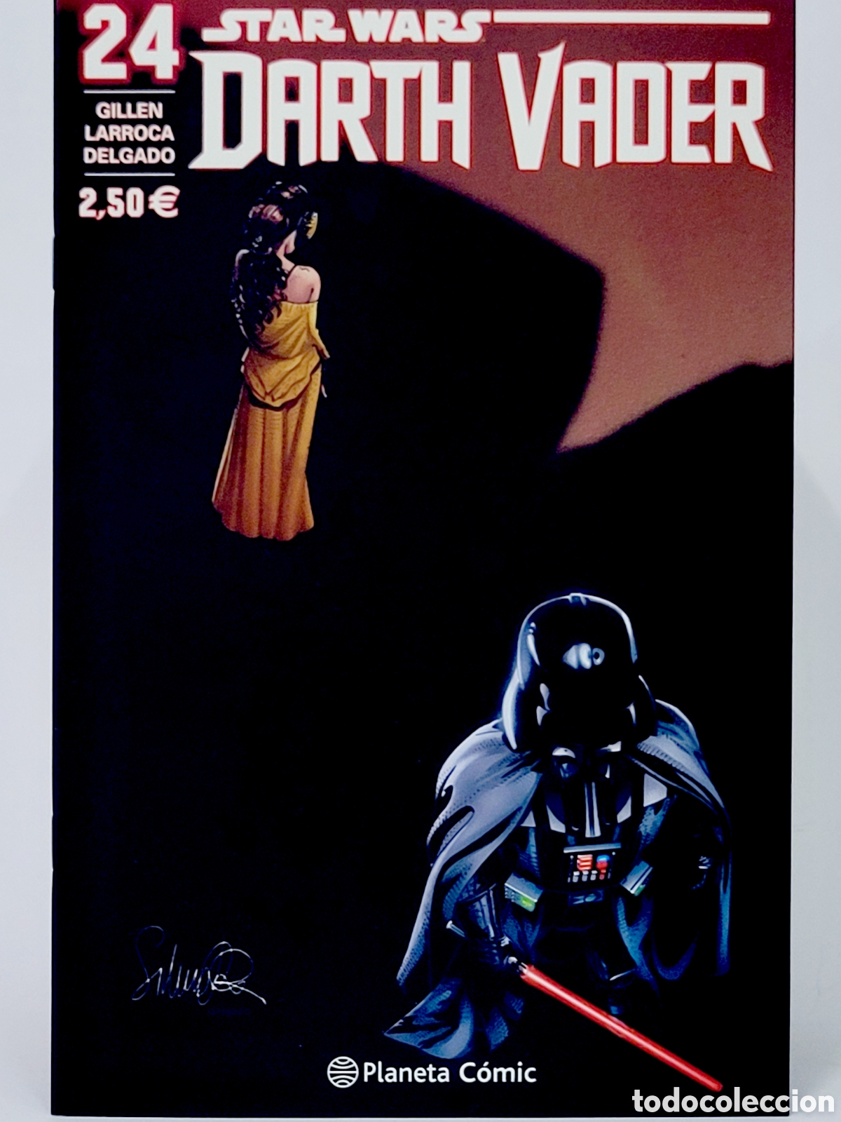 C&oacute;mics: C&Oacute;MIC DE KIOSCO STAR WARS DARTH VADER 24 PLANETA C&Oacute;MIC GRAPA - Foto 1