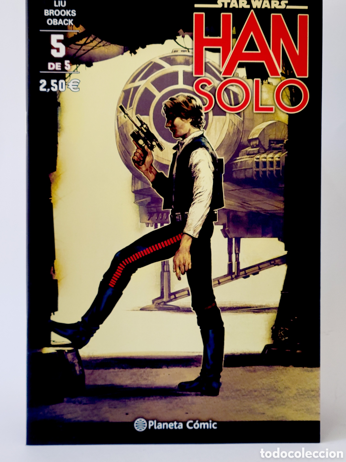 C&oacute;mics: C&Oacute;MIC DE KIOSCO STAR WARS HAN SOLO 5 PLANETA C&Oacute;MIC GRAPA - Foto 1