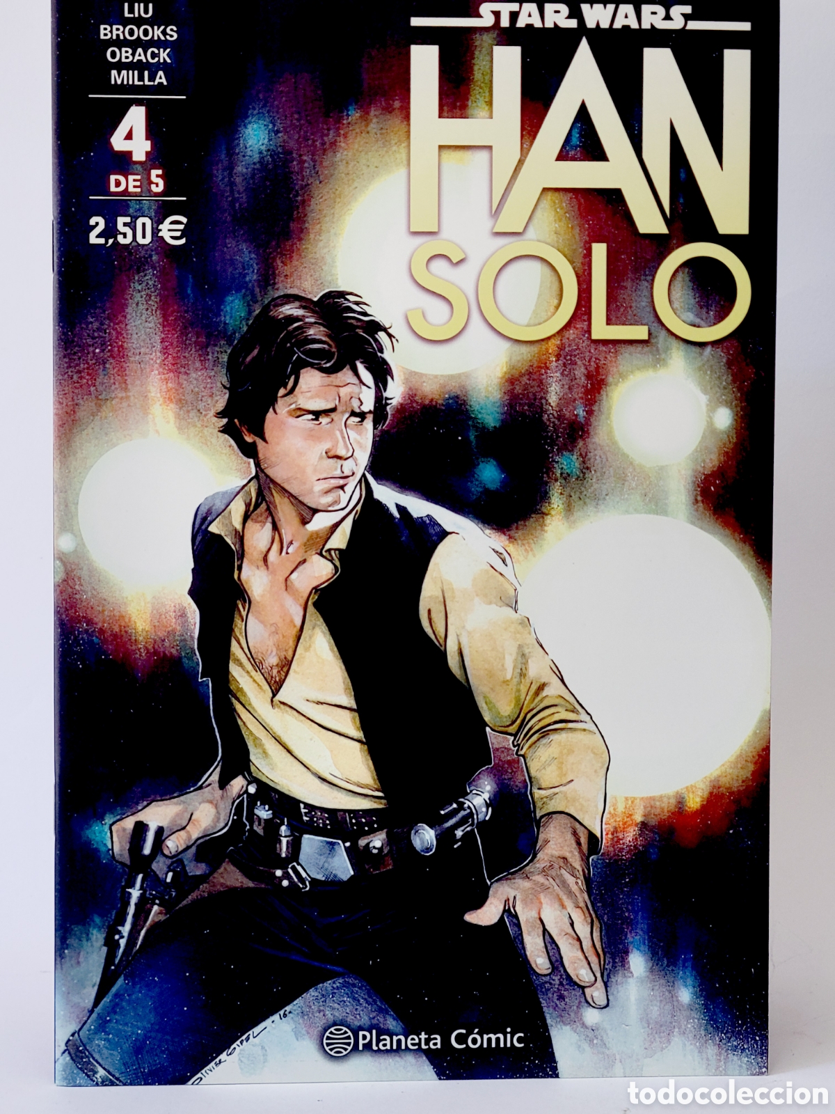 C&oacute;mics: C&Oacute;MIC DE KIOSCO STAR WARS HAN SOLO 4 PLANETA C&Oacute;MIC GRAPA - Foto 1