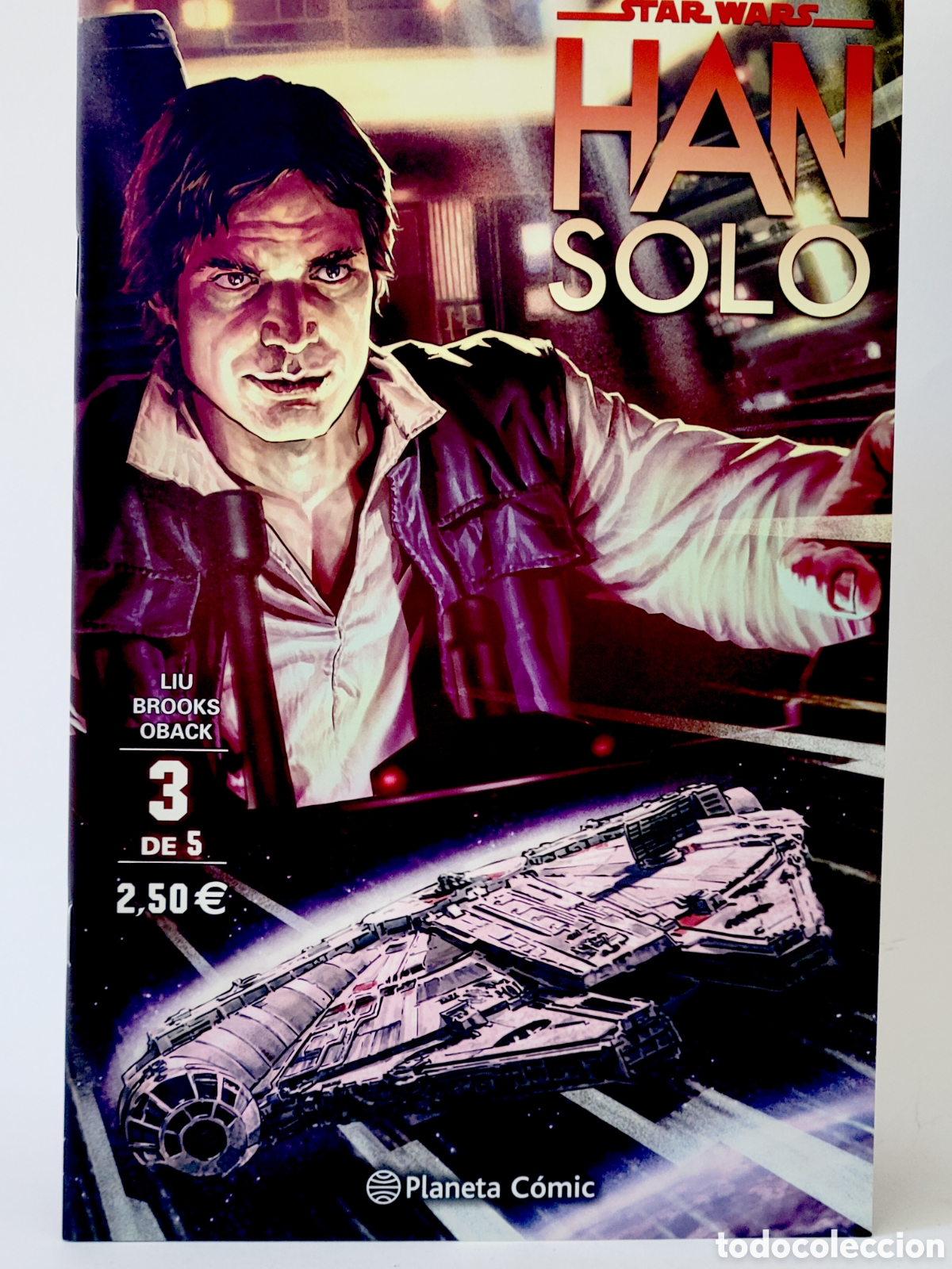 C&oacute;mics: C&Oacute;MIC DE KIOSCO STAR WARS HAN SOLO 3 PLANETA C&Oacute;MIC GRAPA - Foto 1