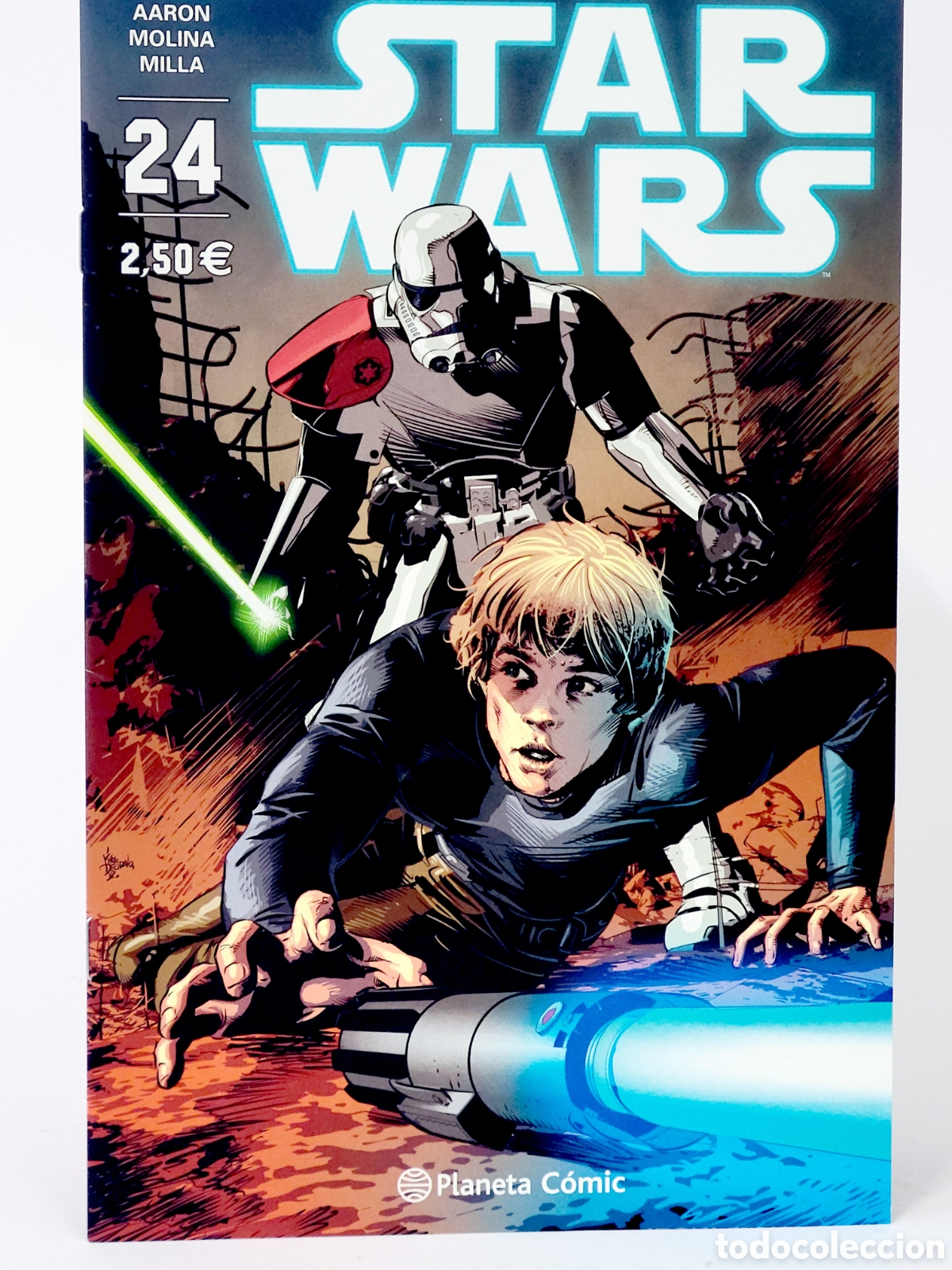 C&oacute;mics: C&Oacute;MIC DE KIOSCO STAR WARS 24 PLANETA C&Oacute;MIC GRAPA - Foto 1