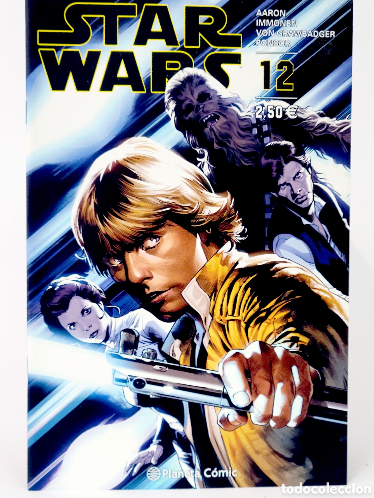 C&oacute;mics: C&Oacute;MIC DE KIOSCO STAR WARS 12 PLANETA C&Oacute;MIC GRAPA - Foto 1