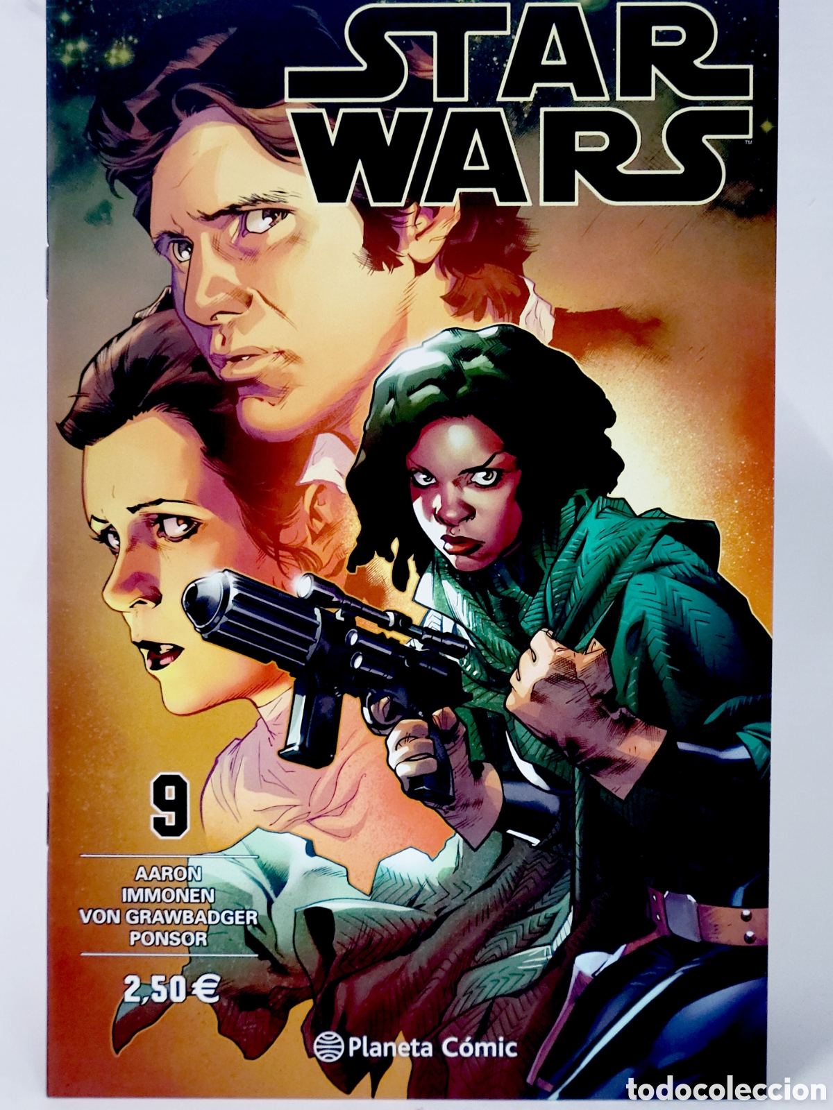 C&oacute;mics: C&Oacute;MIC DE KIOSCO STAR WARS 9 PLANETA C&Oacute;MIC GRAPA - Foto 1
