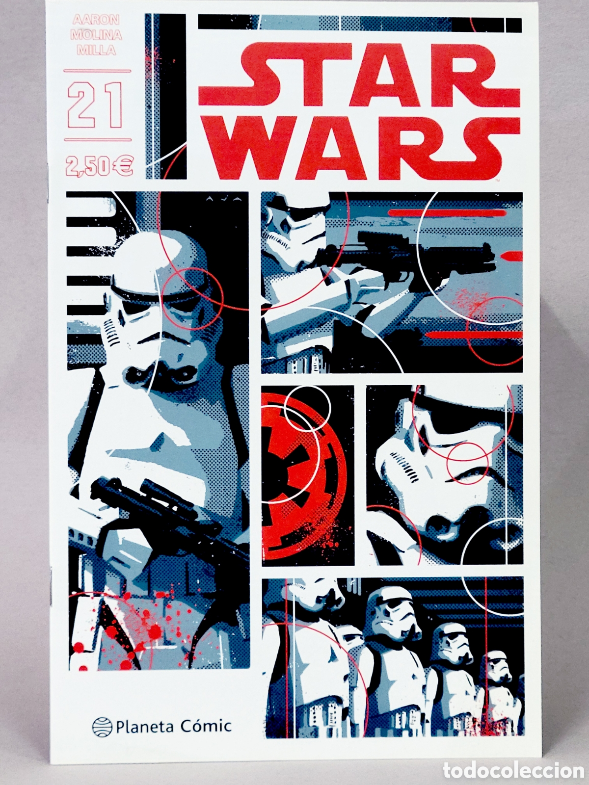 C&oacute;mics: C&Oacute;MIC DE KIOSCO STAR WARS 21 PLANETA C&Oacute;MIC GRAPA - Foto 1