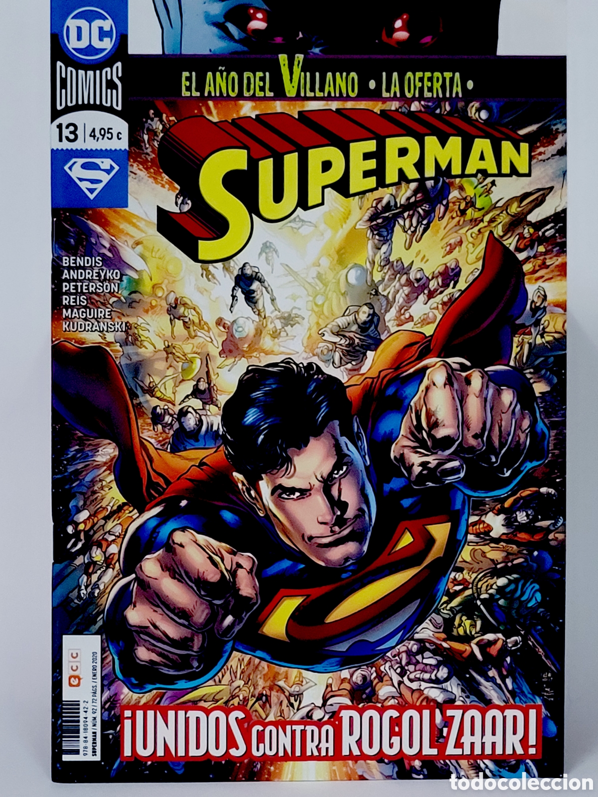 C&oacute;mics: DE KIOSCO SUPERMAN 13 DC COMICS 92 ECC GRAPA - Foto 1