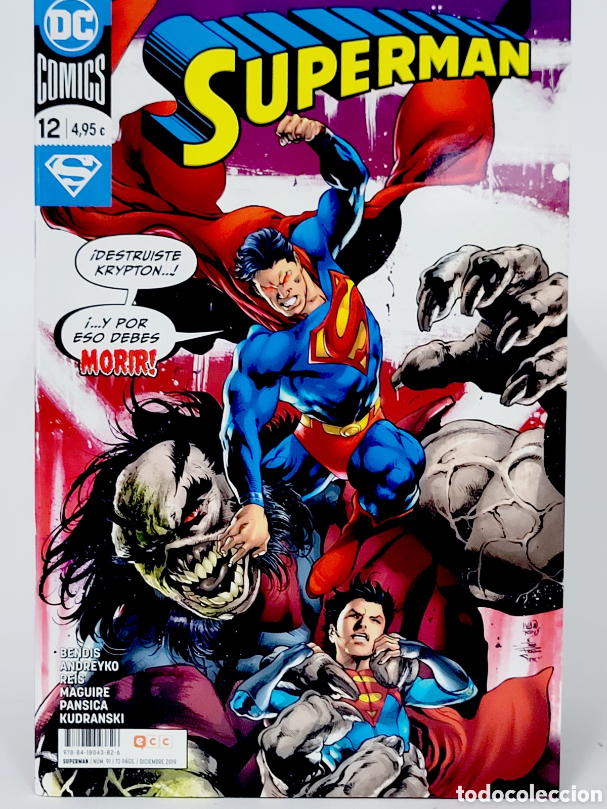 C&oacute;mics: DE KIOSCO SUPERMAN 12 DC COMICS 91 ECC GRAPA - Foto 1