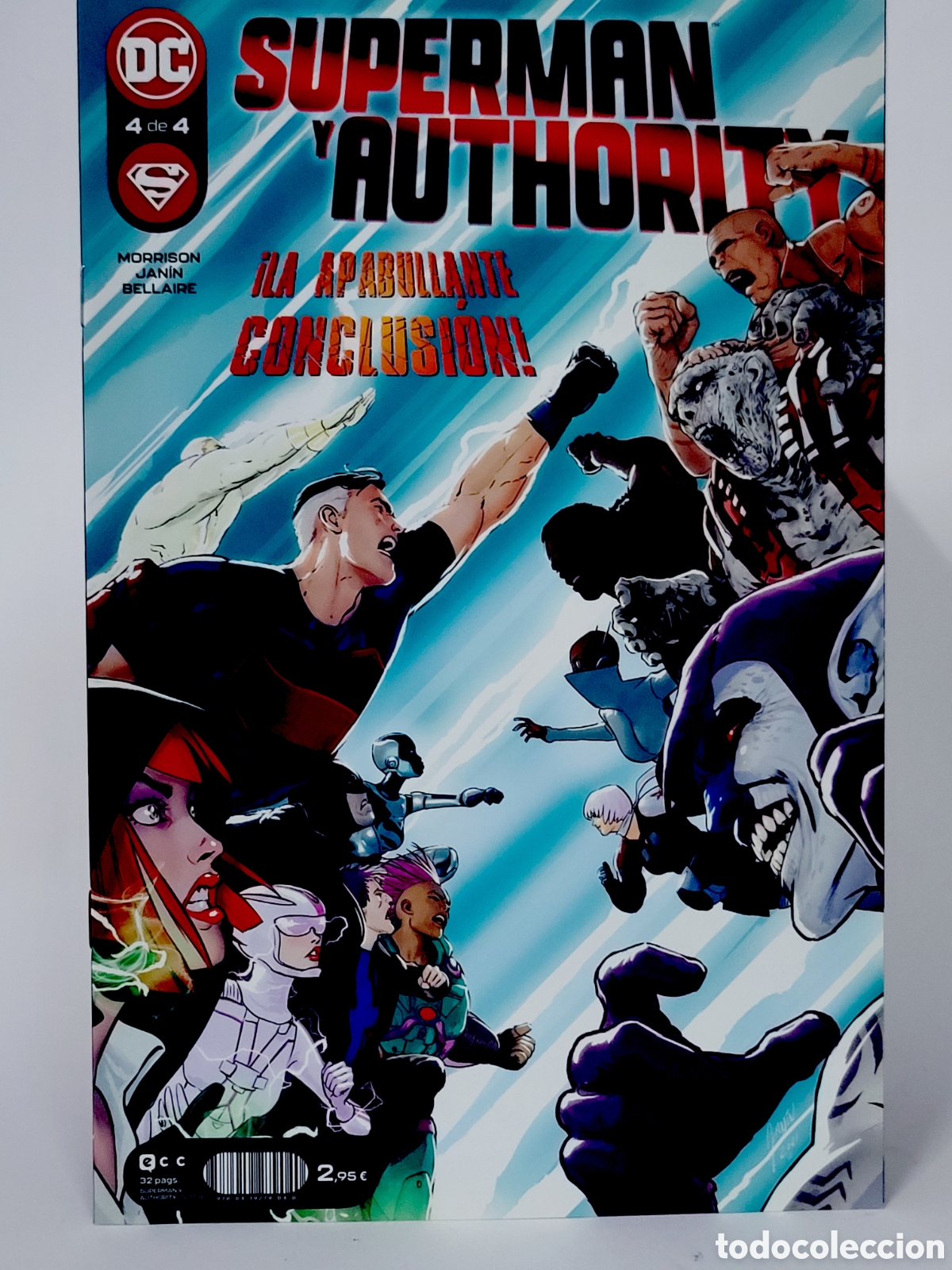 C&oacute;mics: DE KIOSCO SUPERMAN Y AUTHORITY 4 DC COMICS ECC GRAPA