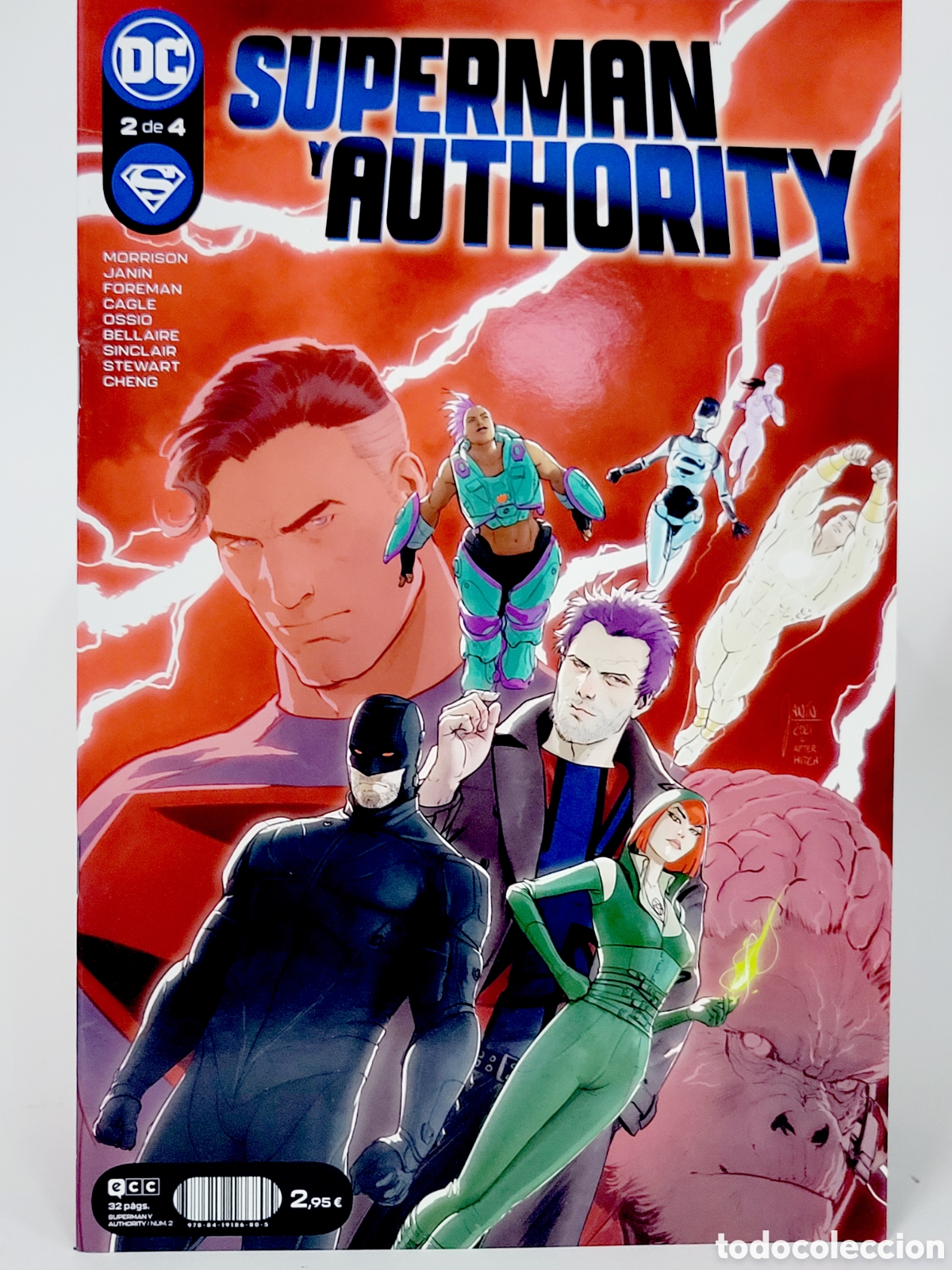 C&oacute;mics: DE KIOSCO SUPERMAN Y AUTHORITY 2 DC COMICS ECC GRAPA