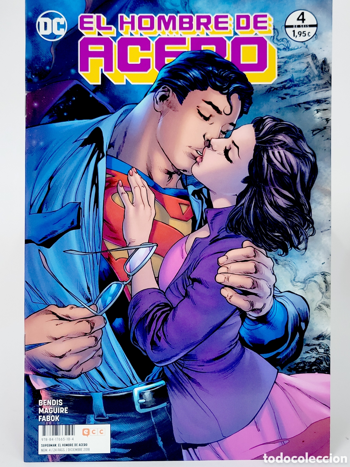 C&oacute;mics: DE KIOSCO EL HOMBRE DE ACERO 4 DC COMICS ECC GRAPA - Foto 1