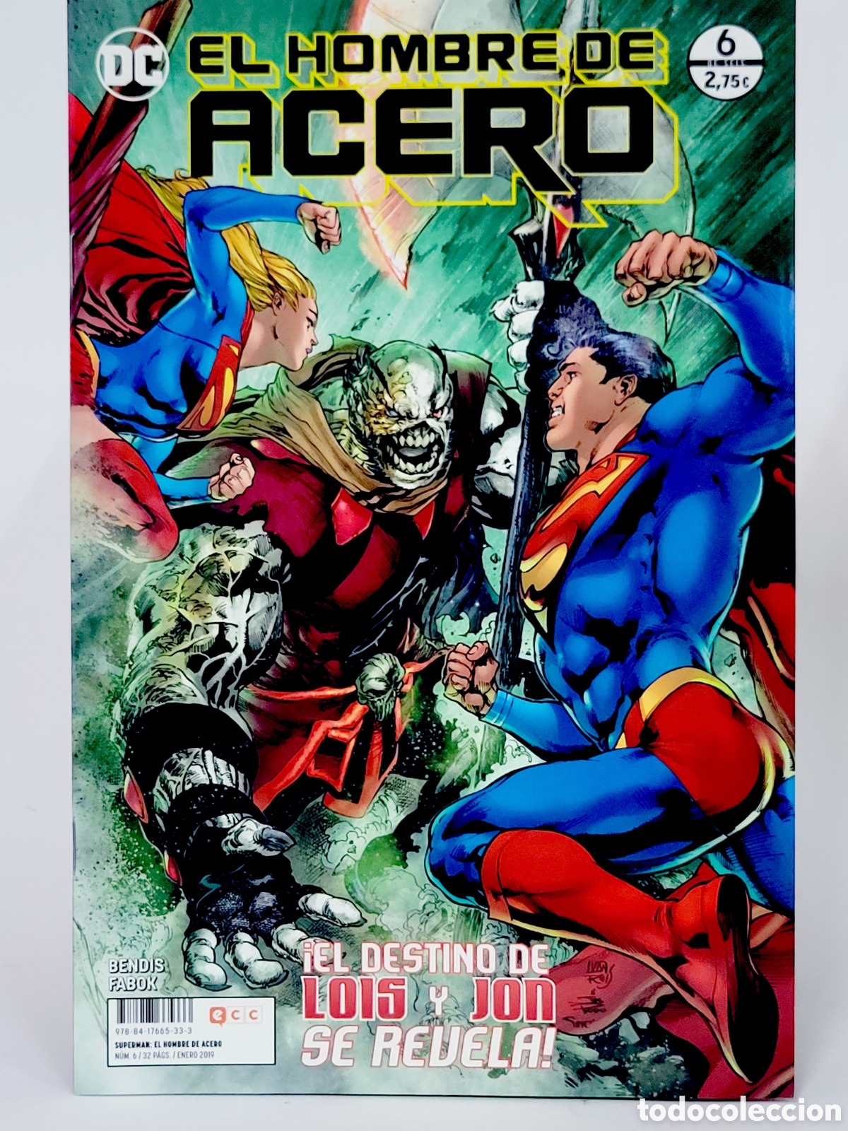 C&oacute;mics: DE KIOSCO EL HOMBRE DE ACERO 6 DC COMICS ECC GRAPA - Foto 1