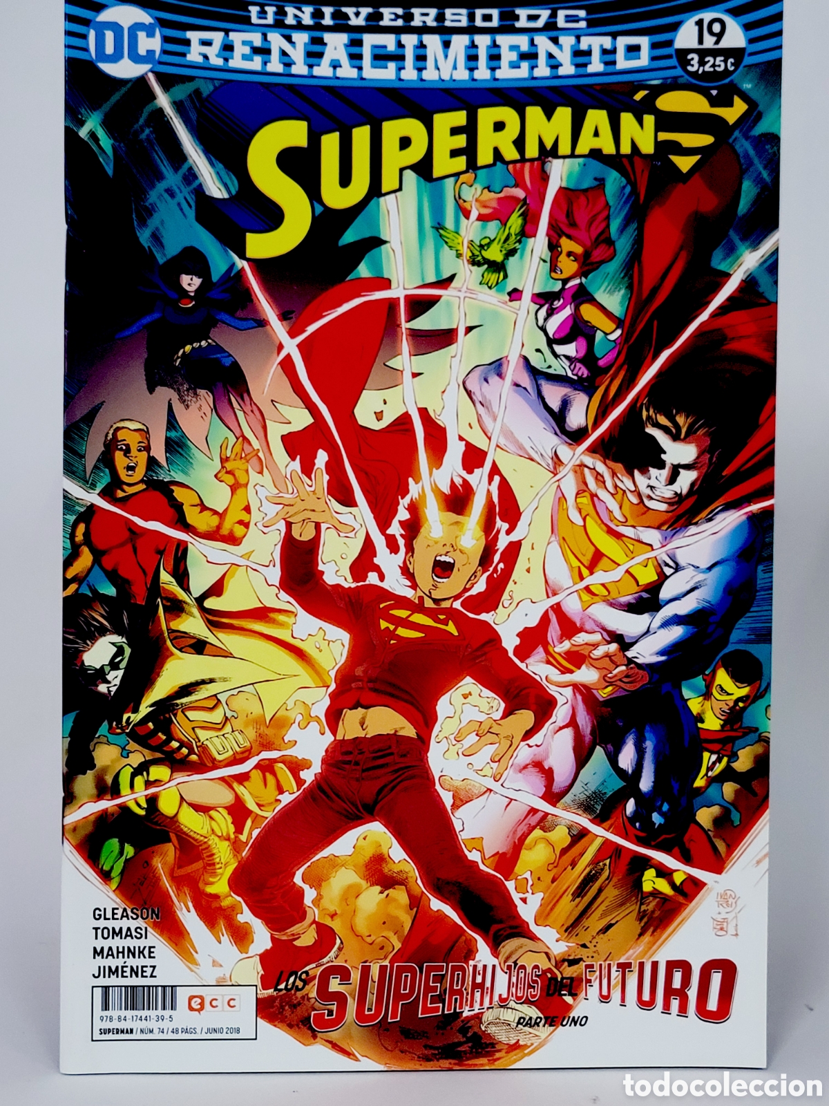 C&oacute;mics: DE KIOSCO SUPERMAN UNIVERSO DE RENACIMIENTO 19 DC COMICS 74 ECC GRAPA - Foto 1