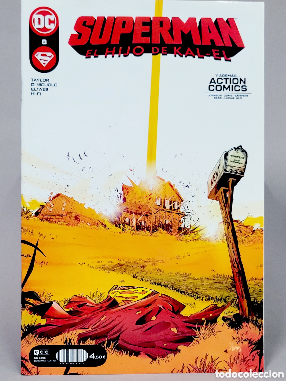 C&oacute;mics: DE KIOSCO SUPERMAN EL HIJO DE KAL-EL 8 DC COMICS 118 ECC GRAPA - Foto 1
