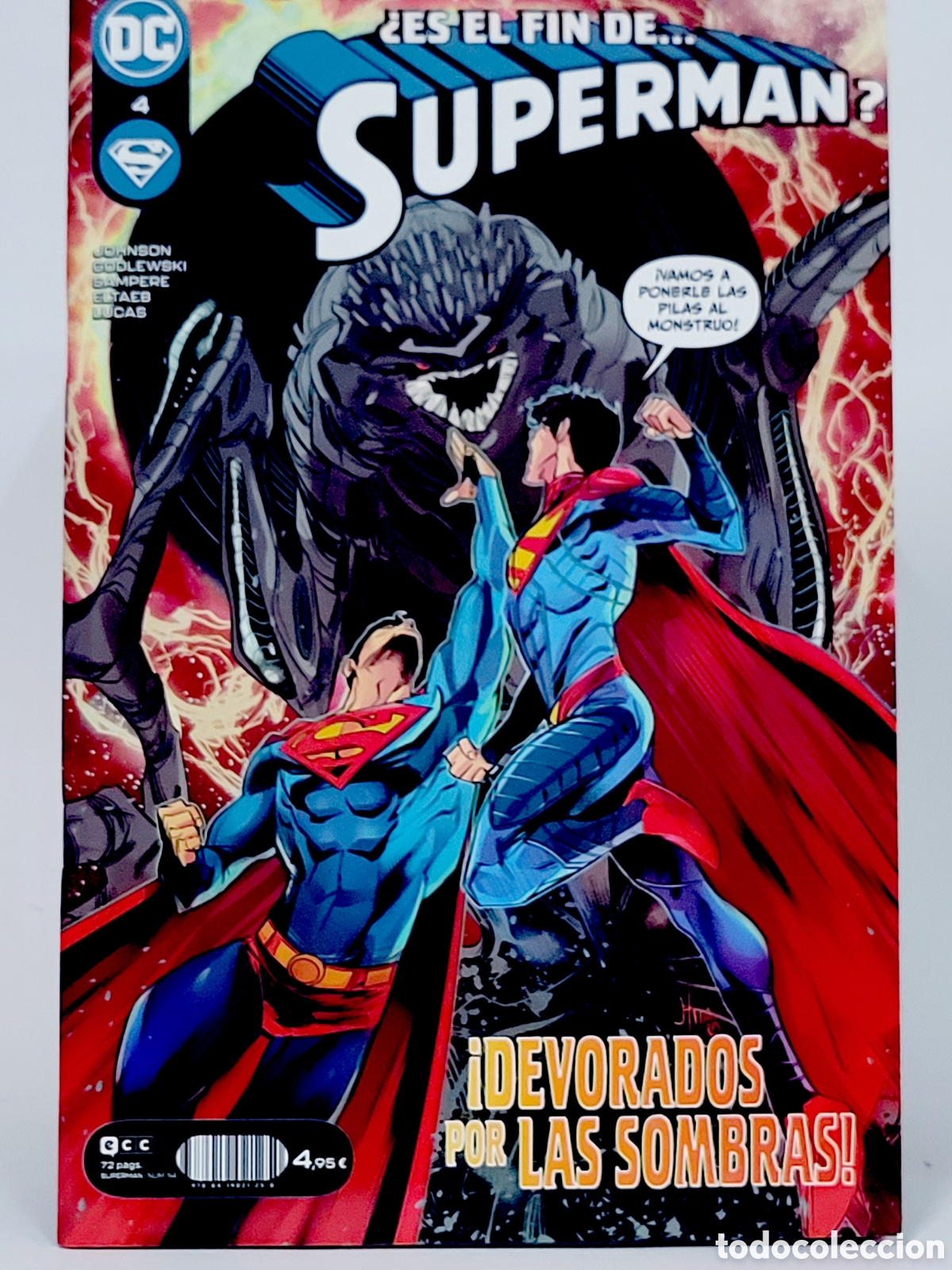 C&oacute;mics: DE KIOSCO SUPERMAN 4 DEVORADOS POR LAS SOMBRAS DC COMICS 114 ECC GRAPA - Foto 1