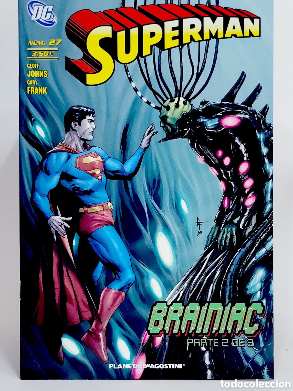 C&oacute;mics: DE KIOSCO SUPERMAN 27 BRAINIAC VOL.2 DC AGOSTO 2009 PLANETA DEAGOSTINI VOLUMEN GRAPA