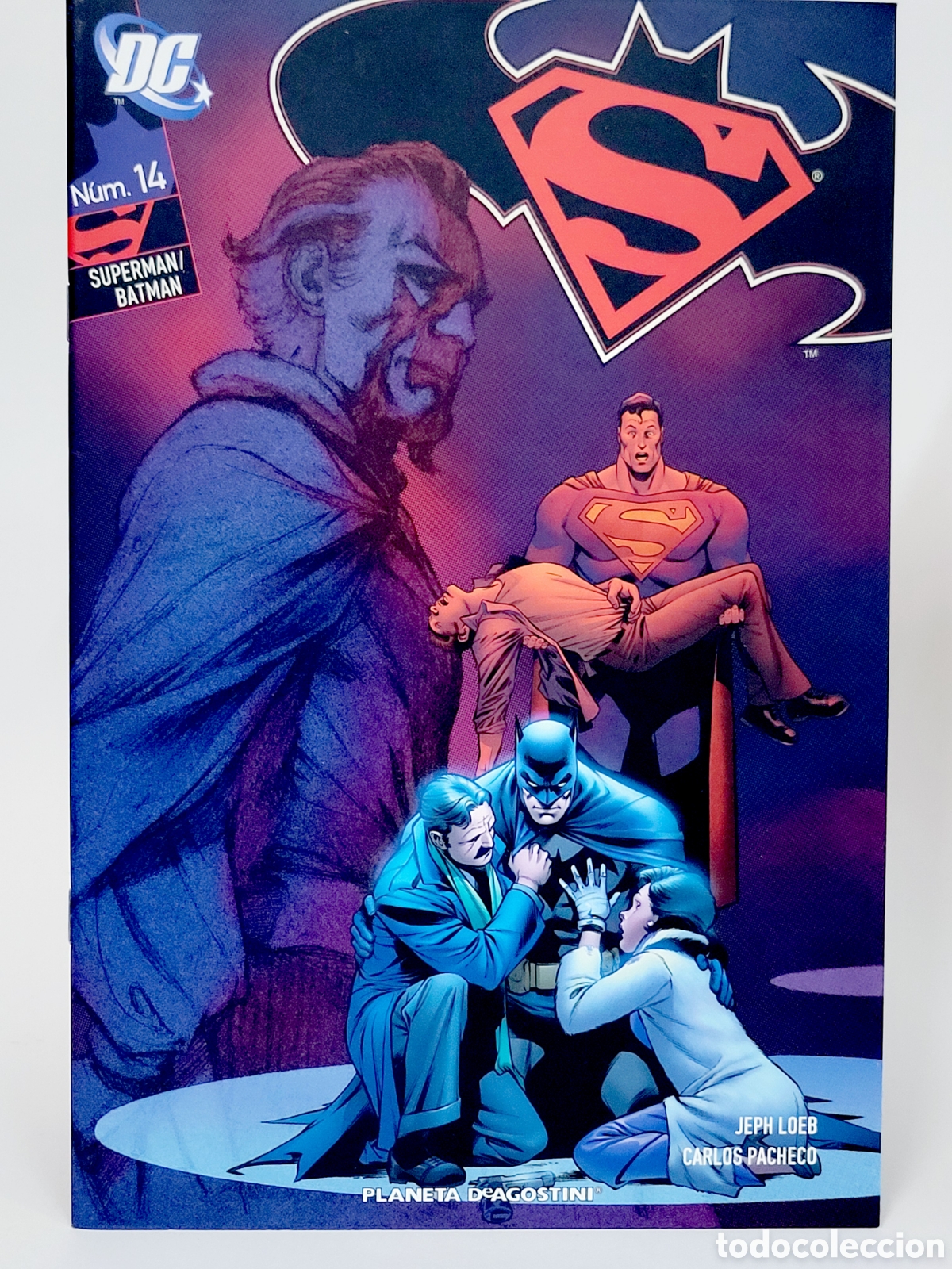 C&oacute;mics: DE KIOSCO SUPERMAN BATMAN 14 DC PLANETA DEAGOSTINI GRAPA - Foto 1