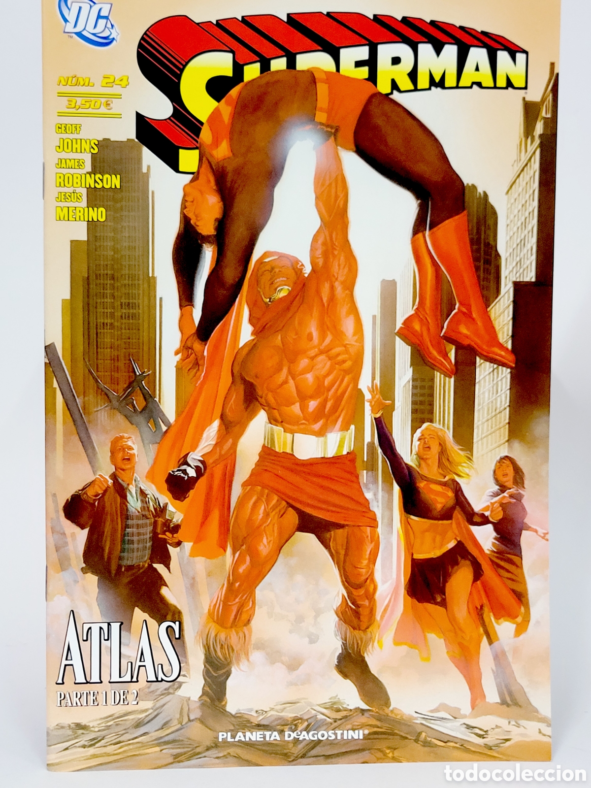 C&oacute;mics: DE KIOSCO SUPERMAN 24 DC VOL.2 PLANETA DEAGOSTINI MAYO 2009 VOLUMEN GRAPA