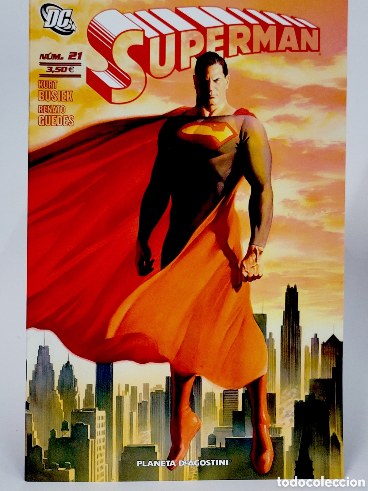 C&oacute;mics: DE KIOSCO SUPERMAN 21 DC VOL.2 PLANETA DEAGOSTINI FEBRERO 2009 VOLUMEN GRAPA