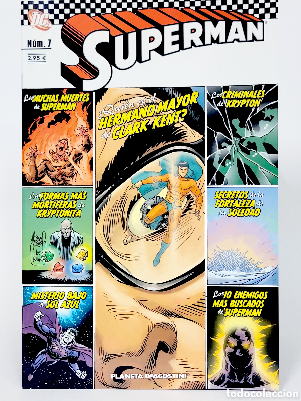 C&oacute;mics: DE KIOSCO SUPERMAN 7 DC VOL.2 PLANETA DEAGOSTINI VOLUMEN GRAPA
