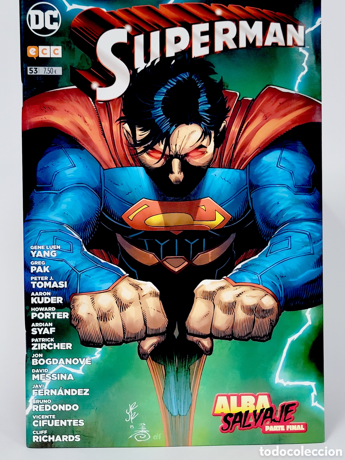 C&oacute;mics: DE KIOSCO SUPERMAN 53 ALBA SALVAJE DC COMICS ECC GRAPA - Foto 1
