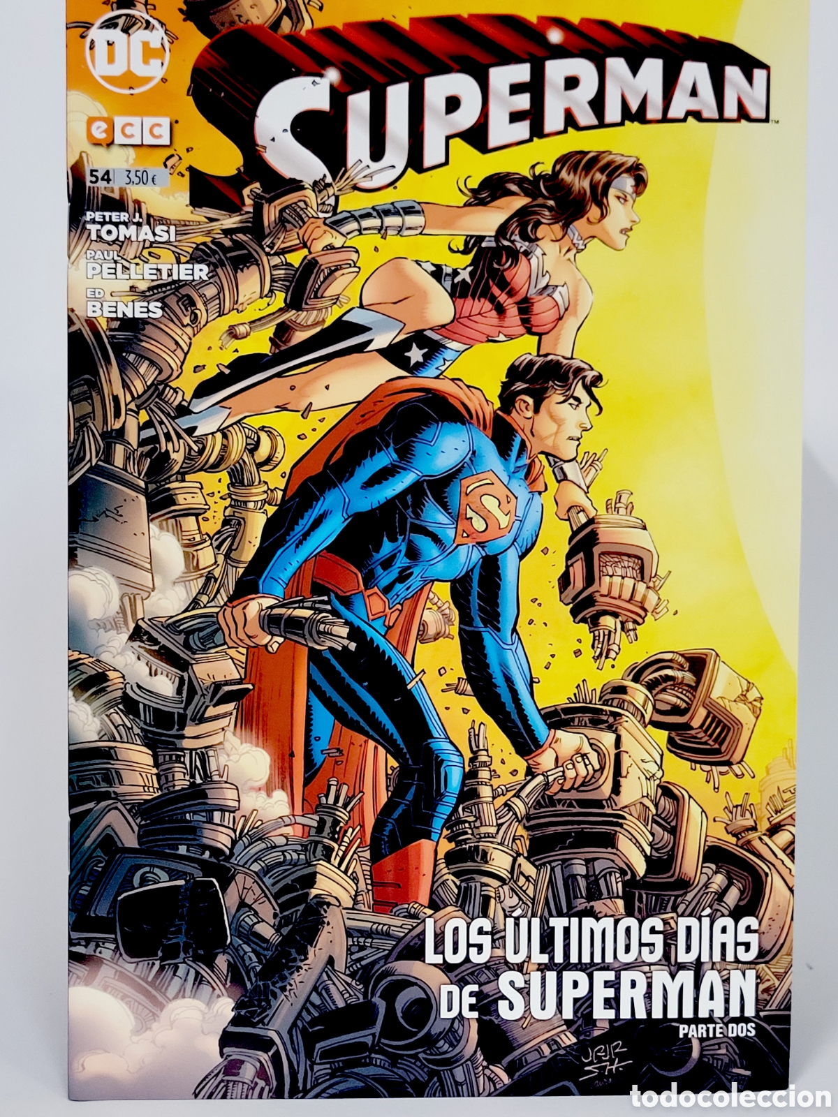 Comics: DE KIOSCO SUPERMAN 54 LOS &Uacute;LTIMOS D&Iacute;AS DE SUPERMAN DC COMICS ECC GRAPA