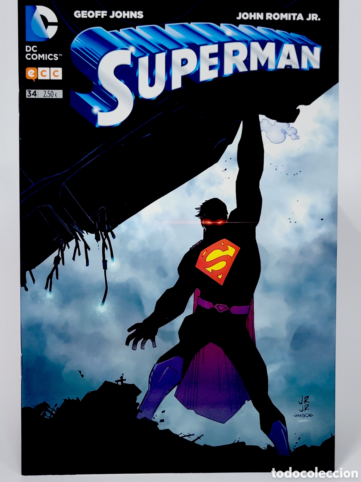 C&oacute;mics: DE KIOSCO SUPERMAN 34 DC COMICS ECC GRAPA - Foto 1