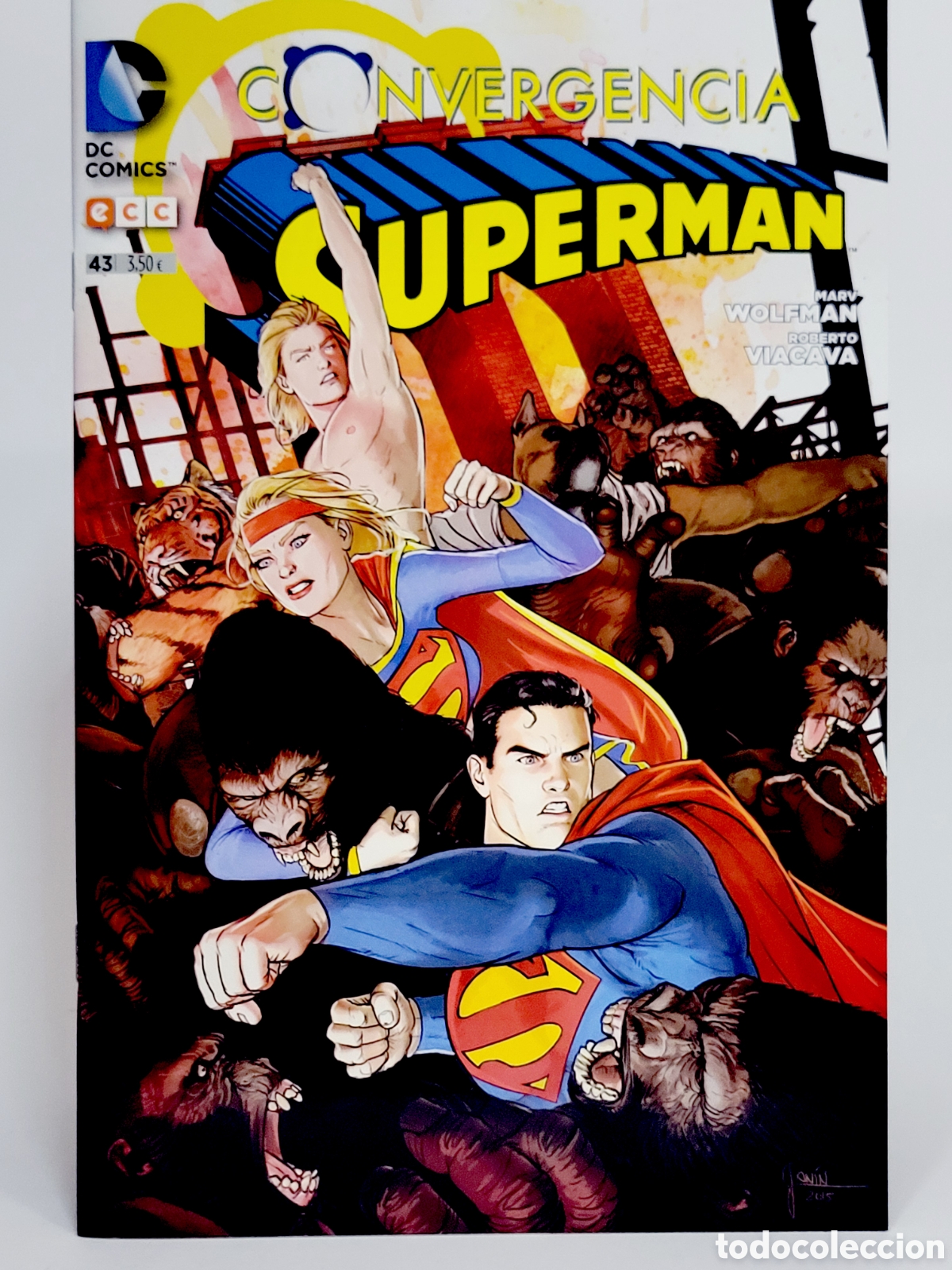 C&oacute;mics: DE KIOSCO CONVERGENCIA SUPERMAN 43 DC COMICS ECC GRAPA - Foto 1