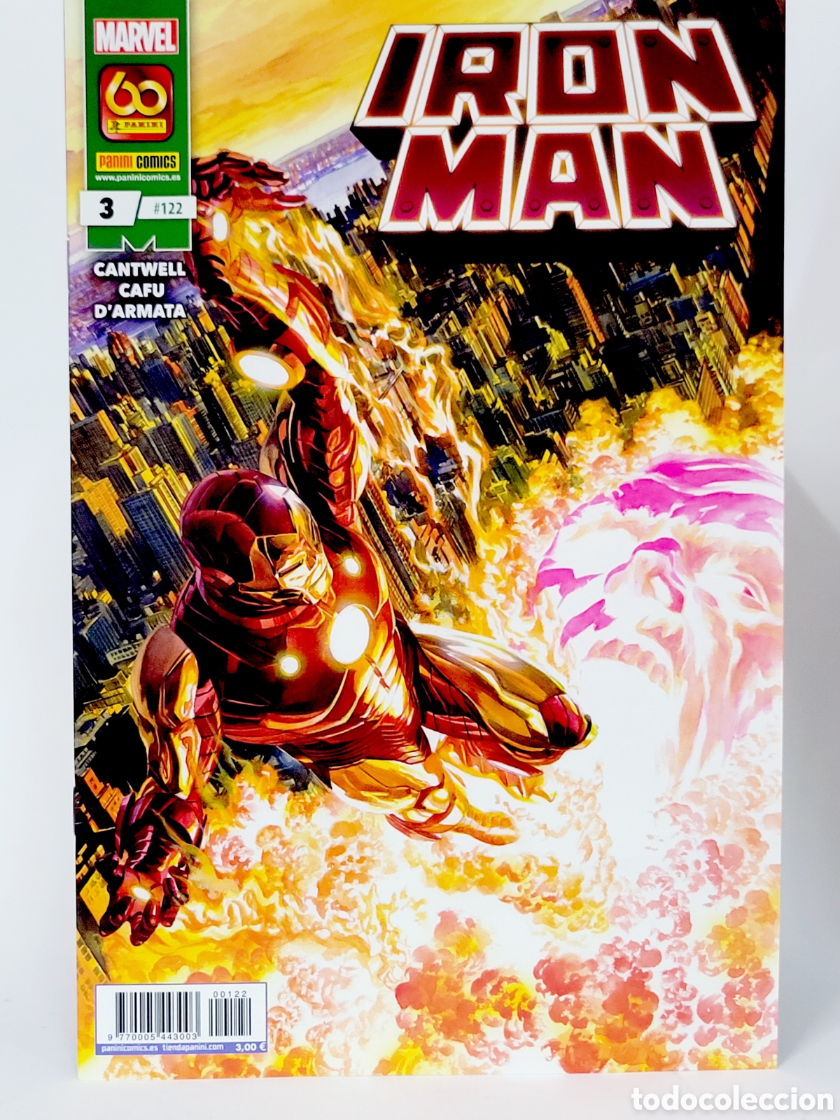 C&oacute;mics: C&Oacute;MIC DE KIOSCO IRON MAN 3 MARVEL 122 VOL.2 VOLUMEN PANINI GRAPA - Foto 1