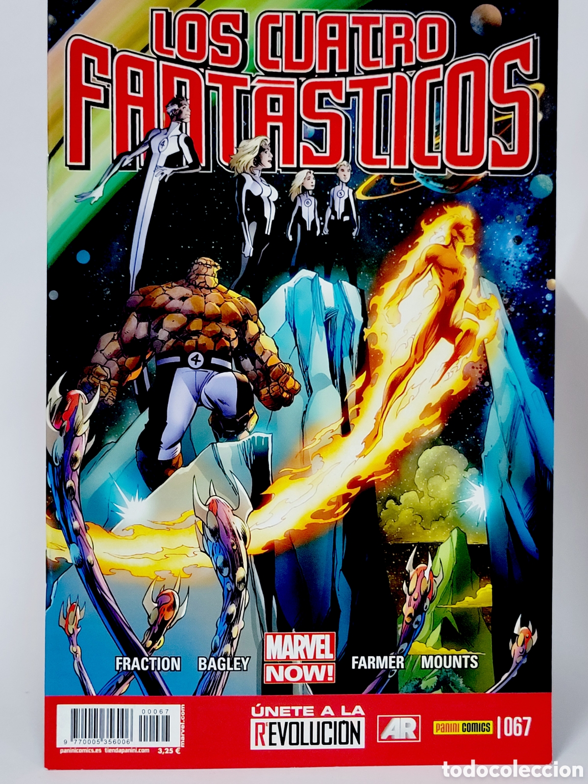 C&oacute;mics: C&Oacute;MIC DE KIOSCO LOS CUATRO FANT&Aacute;STICOS 67 MARVEL PANINI GRAPA