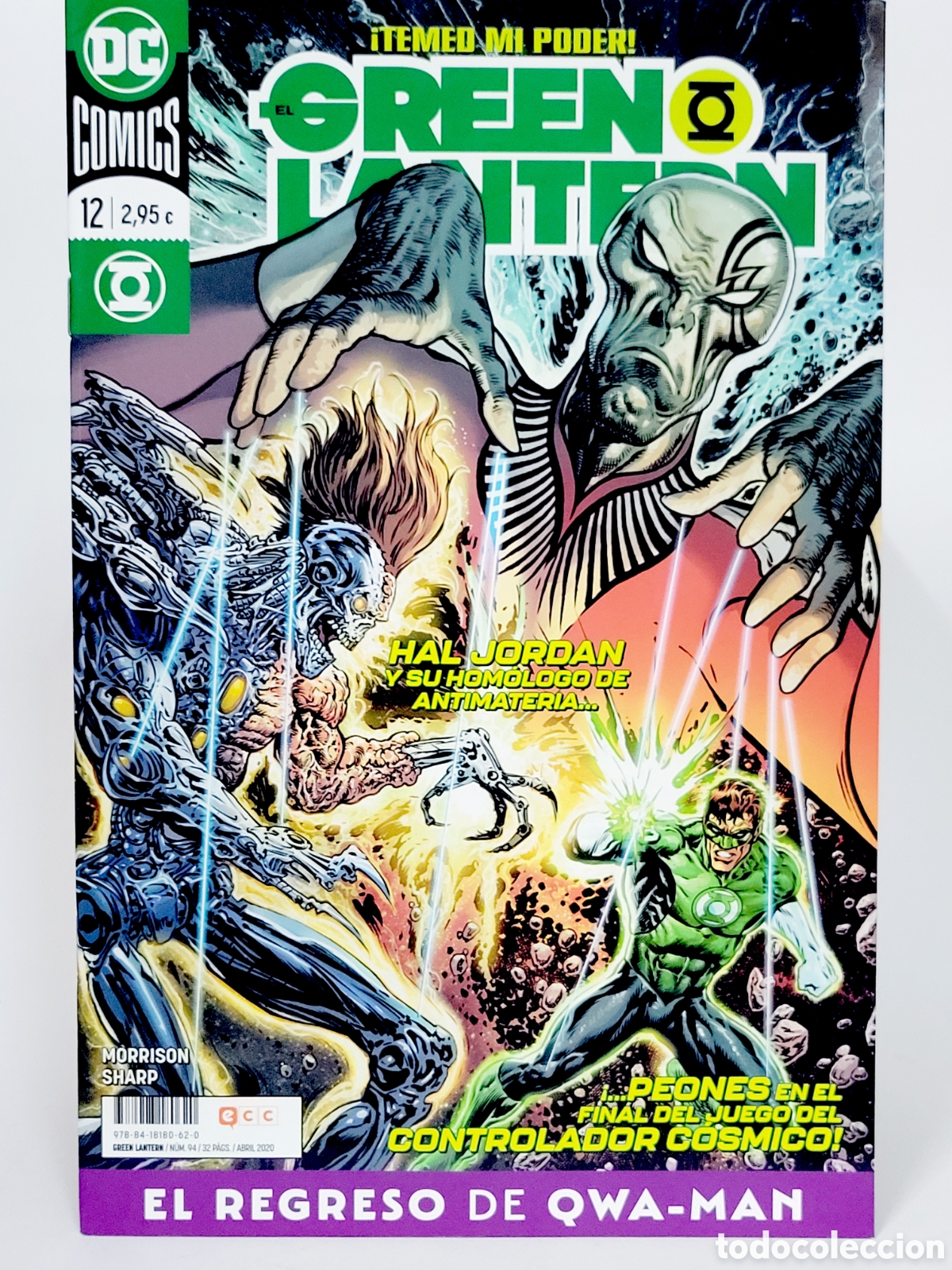 Comics : C&Oacute;MIC DE KIOSCO GREEN LANTER 12 DC 94 ECC GRAPA