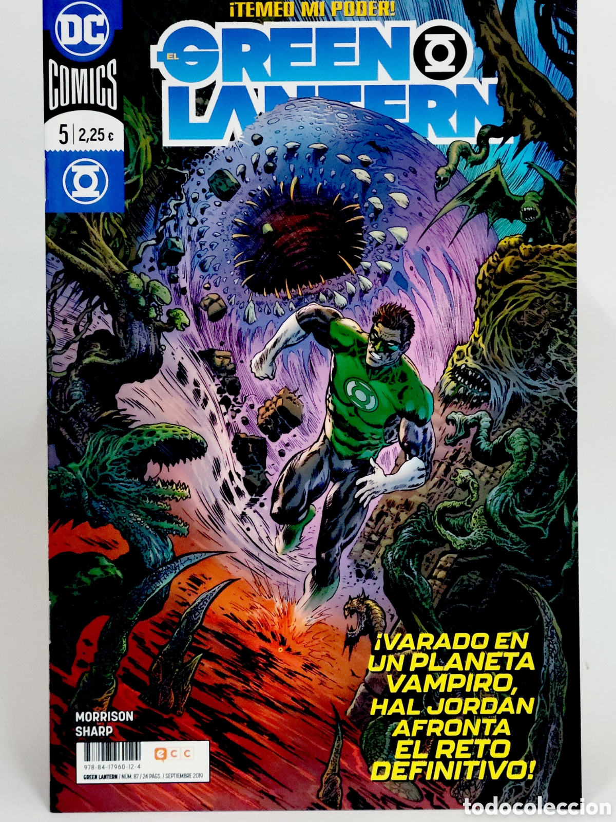 C&oacute;mics: C&Oacute;MIC DE KIOSCO GREEN LANTER 5 DC 87 ECC GRAPA - Foto 1