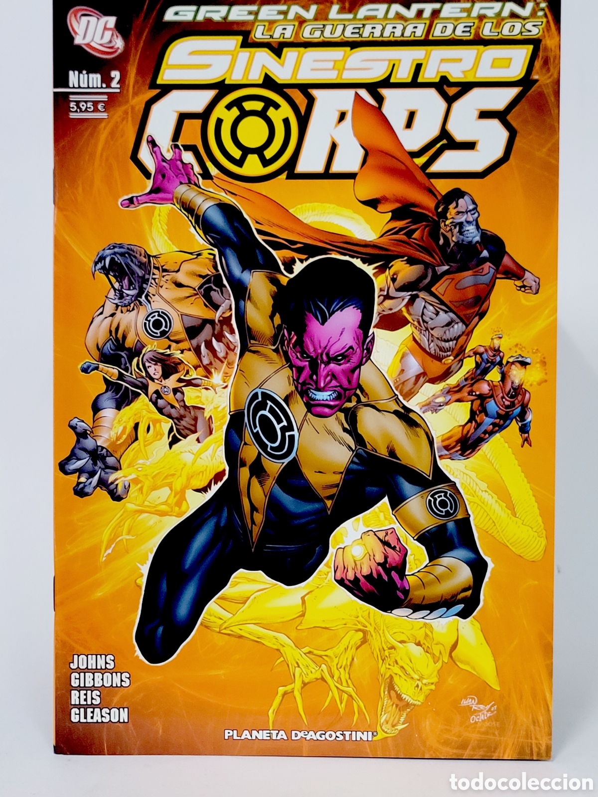 Comics: C&Oacute;MIC DE KIOSCO GREEN LANTERN LA GUERRA DE LOS SINIESTROS CORPS 2 DC PLANETA DEAGOSTINI GRAPA