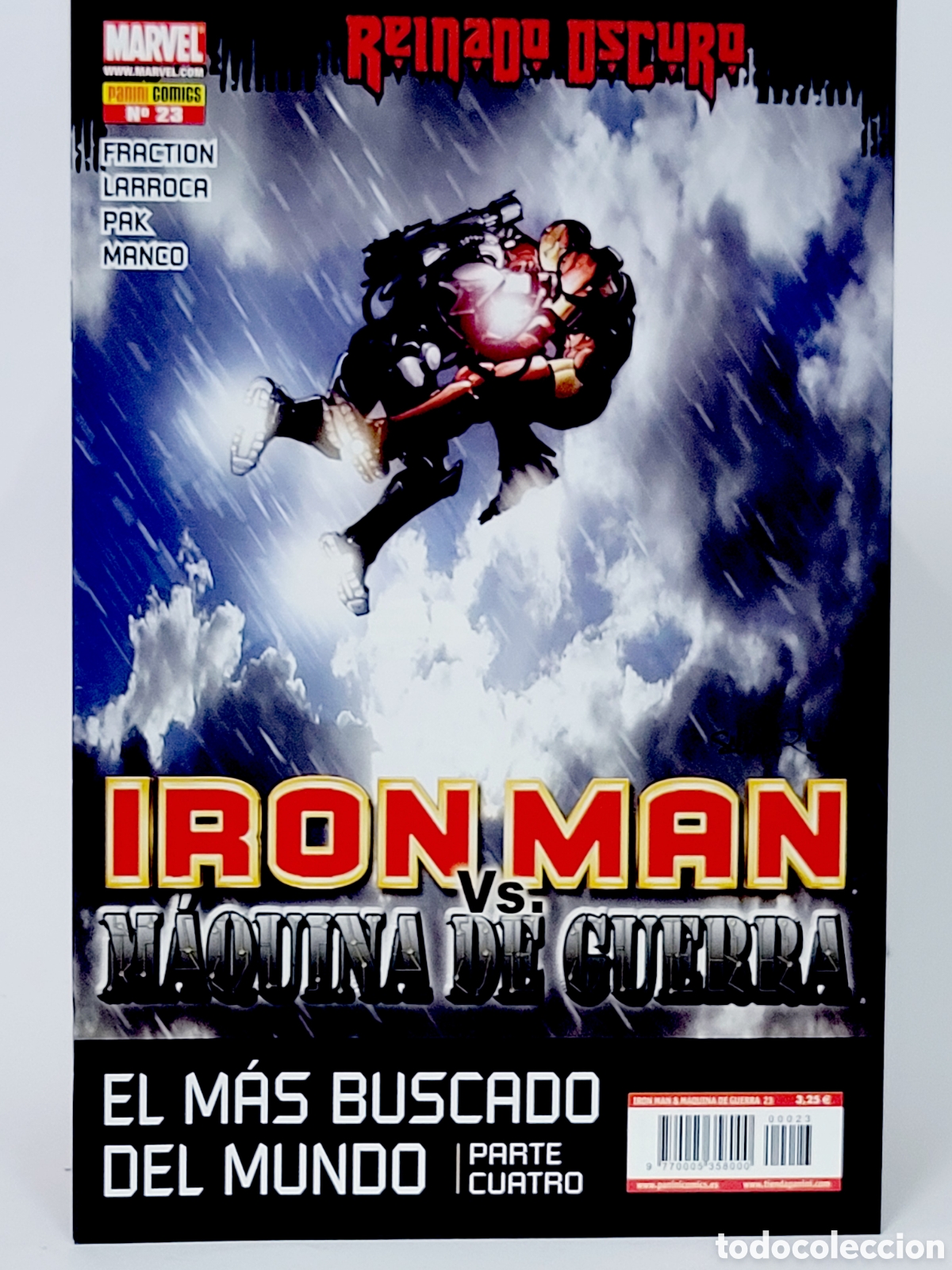 Fumetti: C&Oacute;MIC DE KIOSCO REINADO OSCURO IRON MAN M&Aacute;QUINA DE GUERRA 23 PANINI MARVEL GRAPA
