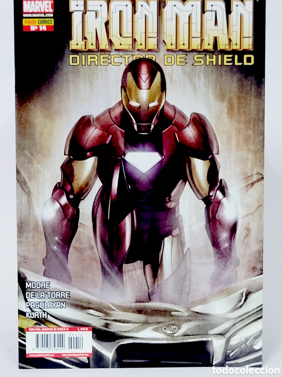 C&oacute;mics: C&Oacute;MIC DE KIOSCO REINADO OSCURO IRON MAN DIRECTOR DE SHIELD 14 PANINI MARVEL GRAPA