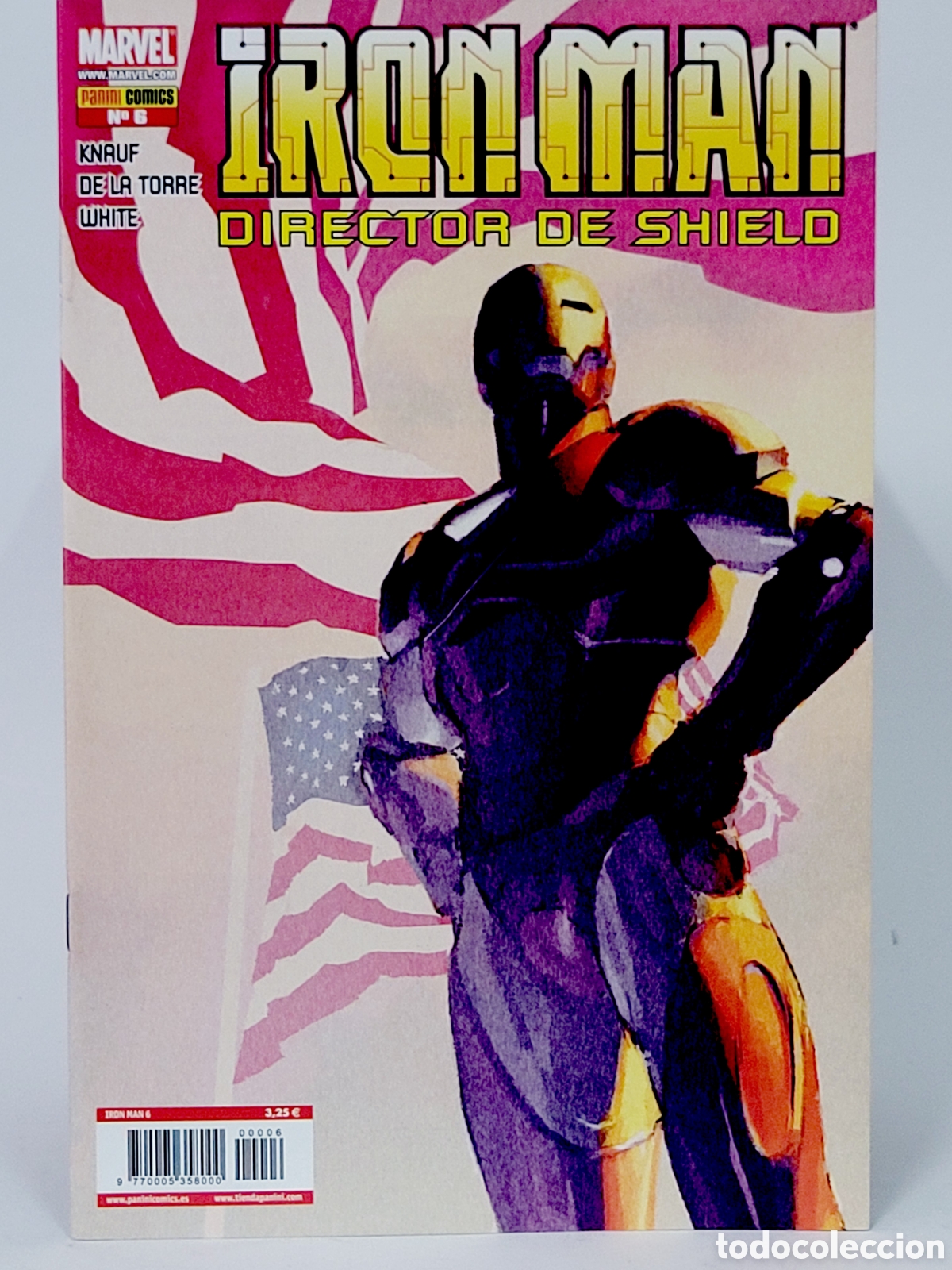 Comics : C&Oacute;MIC DE KIOSCO REINADO OSCURO IRON MAN DIRECTOR DE SHIELD 6 PANINI MARVEL GRAPA
