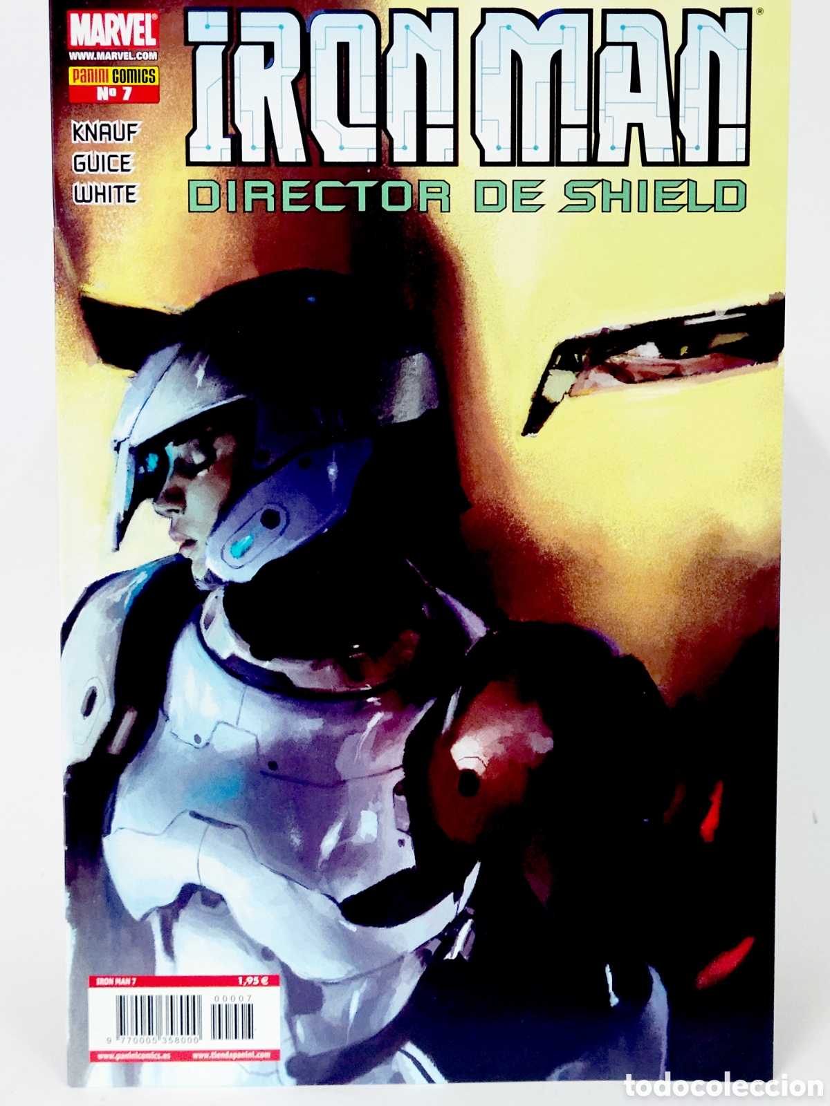 Comics: C&Oacute;MIC DE KIOSCO REINADO OSCURO IRON MAN DIRECTOR DE SHIELD 7 PANINI MARVEL GRAPA