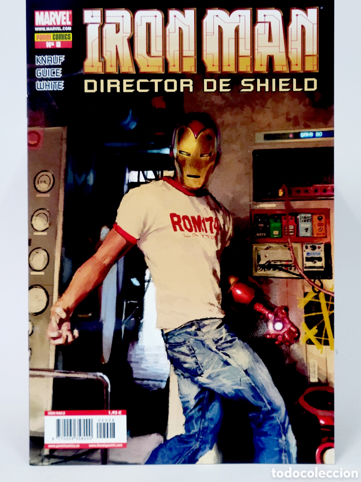 Comics: C&Oacute;MIC DE KIOSCO REINADO OSCURO IRON MAN DIRECTOR DE SHIELD 8 PANINI MARVEL GRAPA