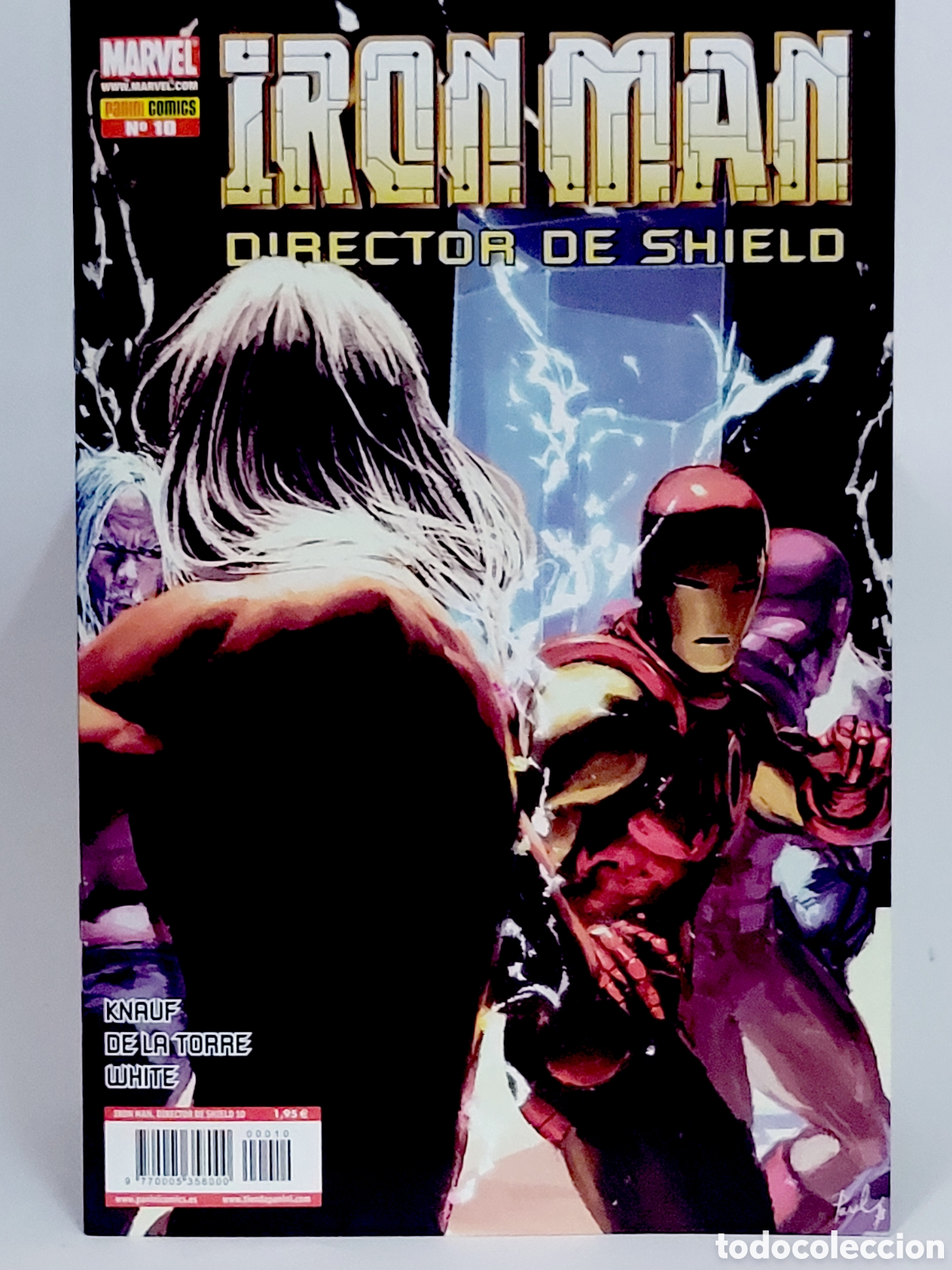 C&oacute;mics: C&Oacute;MIC DE KIOSCO REINADO OSCURO IRON MAN DIRECTOR DE SHIELD 10 PANINI MARVEL GRAPA